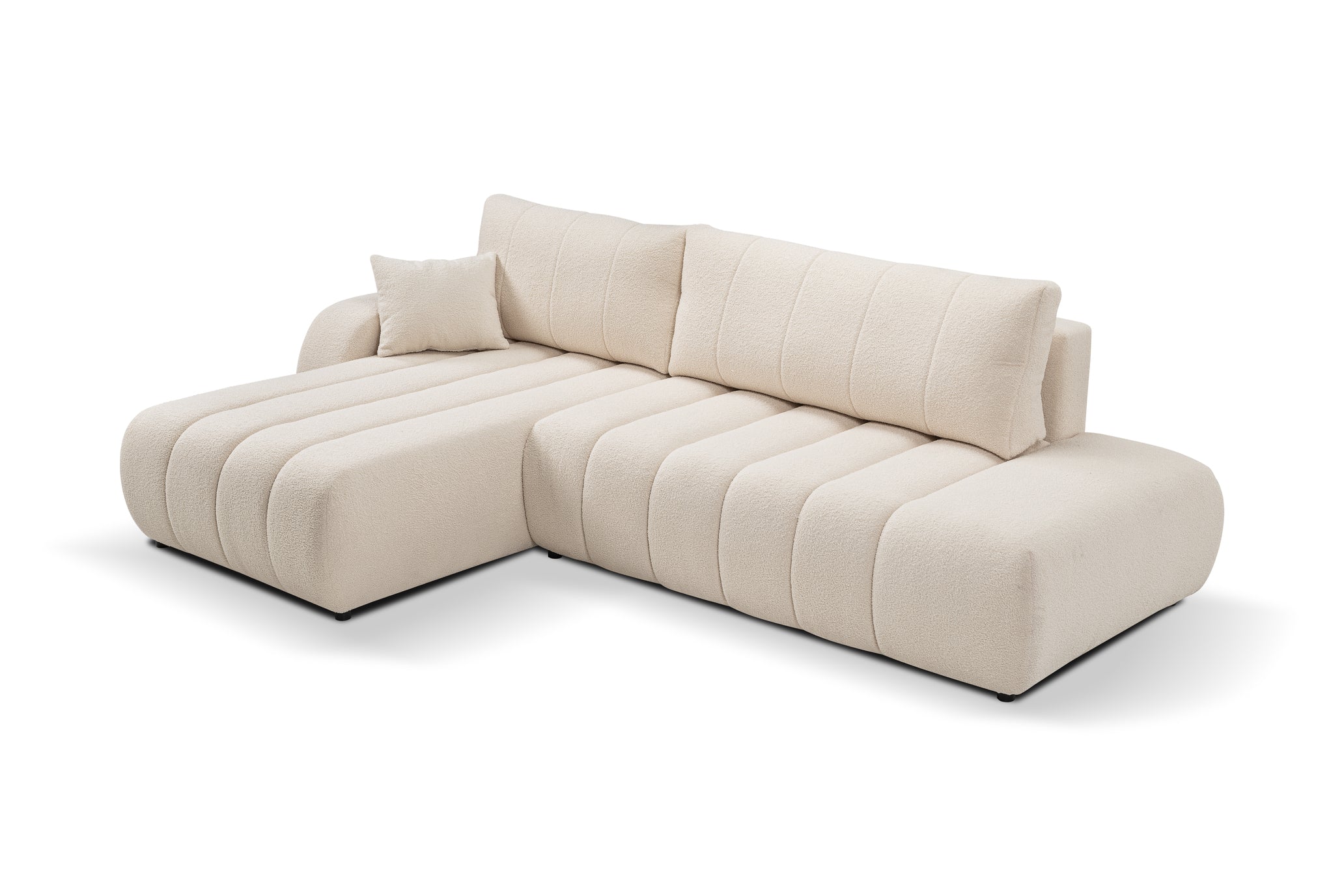 Lask BALOO Ecksofa – 276 x 176 cm – Links- oder Rechtskonfiguration