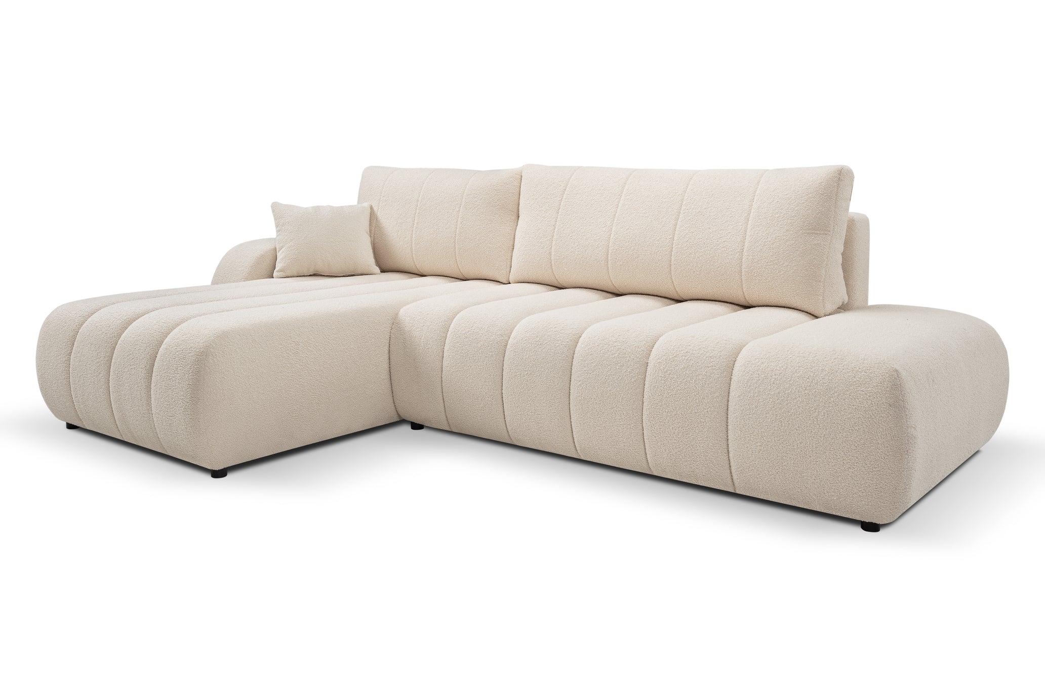 Lask BALOO Ecksofa – 276 x 176 cm – Links- oder Rechtskonfiguration