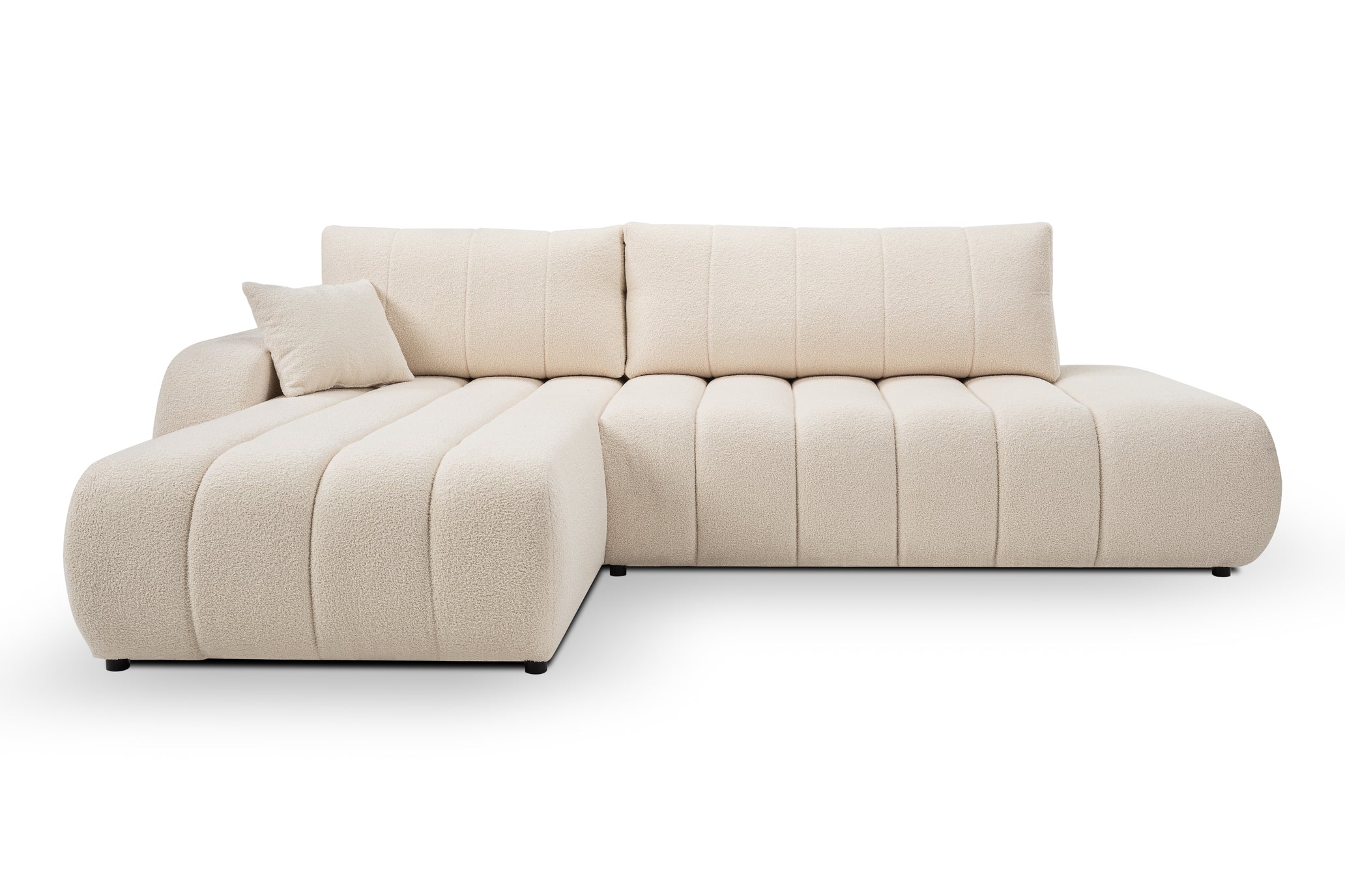 Lask BALOO Ecksofa – 276 x 176 cm – Links- oder Rechtskonfiguration