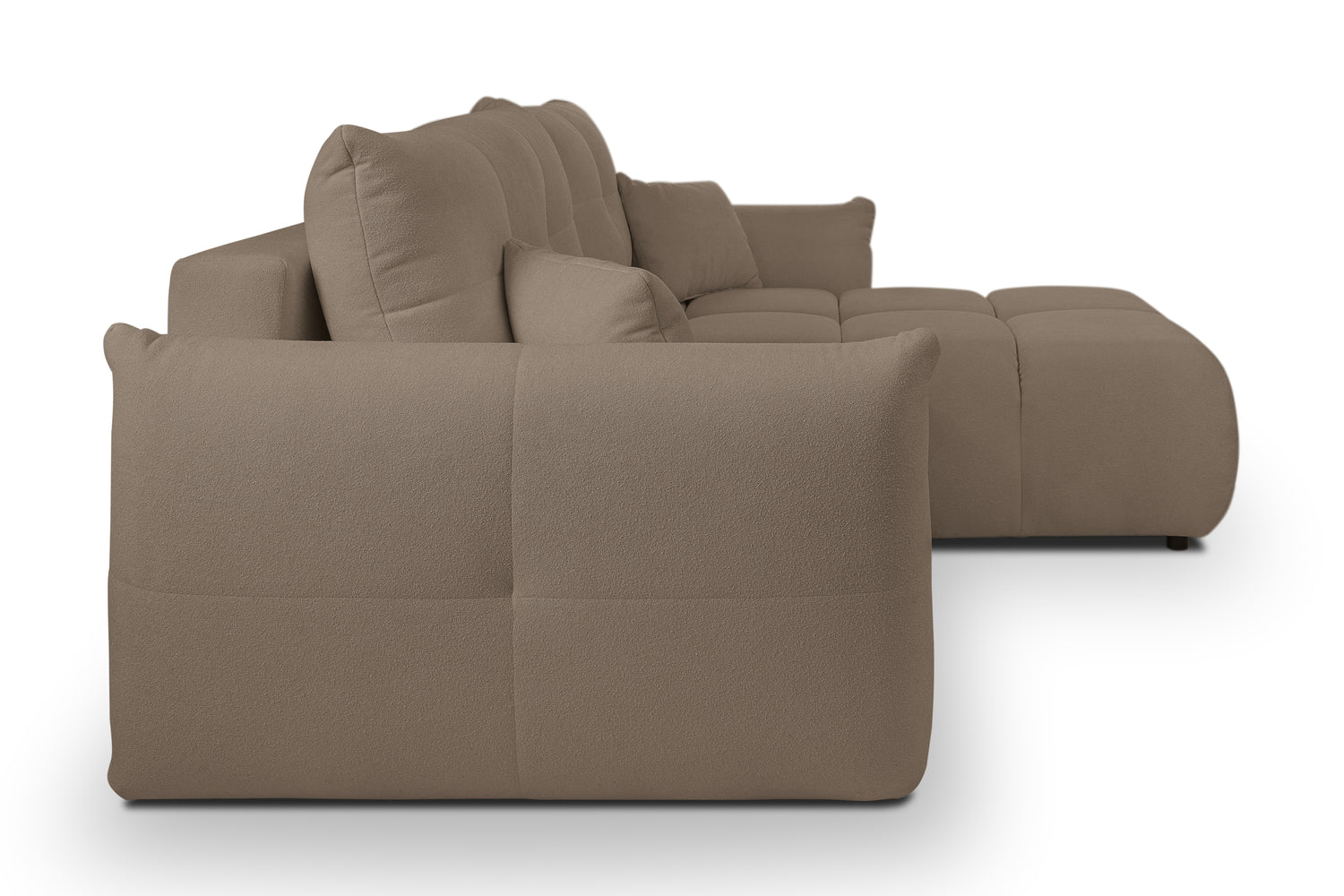 Lask BASE Corner Sofa with Sleeping Function – 257 x 177 cm – Left or Right Configuration