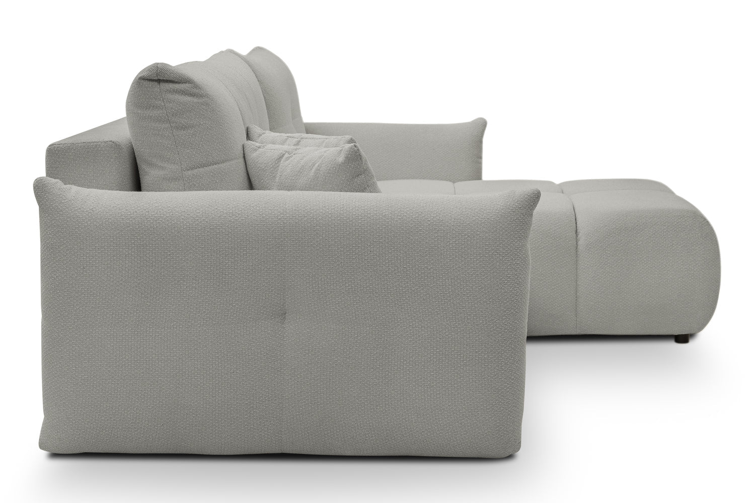 Lask BASE Corner Sofa with Sleeping Function – 257 x 177 cm – Left or Right Configuration