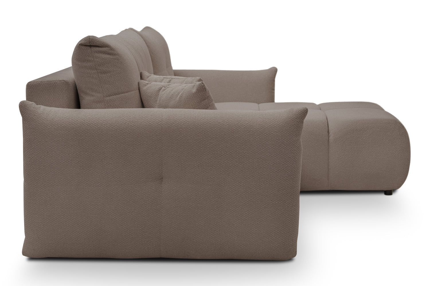 Lask BASE Corner Sofa with Sleeping Function – 257 x 177 cm – Left or Right Configuration