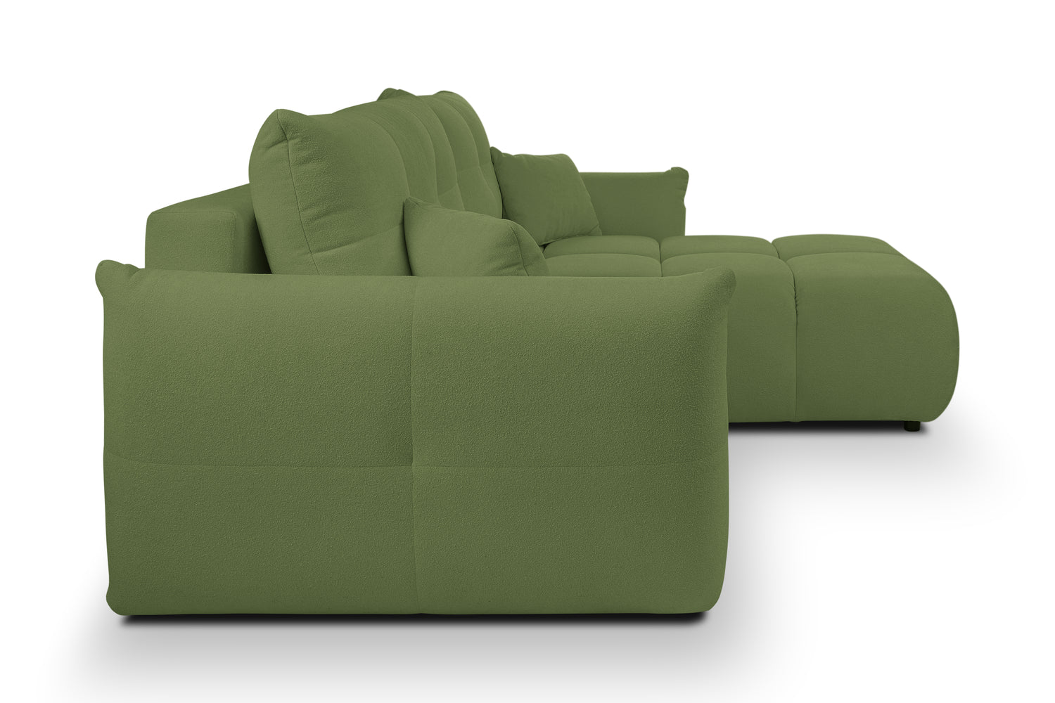 Lask BASE Corner Sofa with Sleeping Function – 257 x 177 cm – Left or Right Configuration