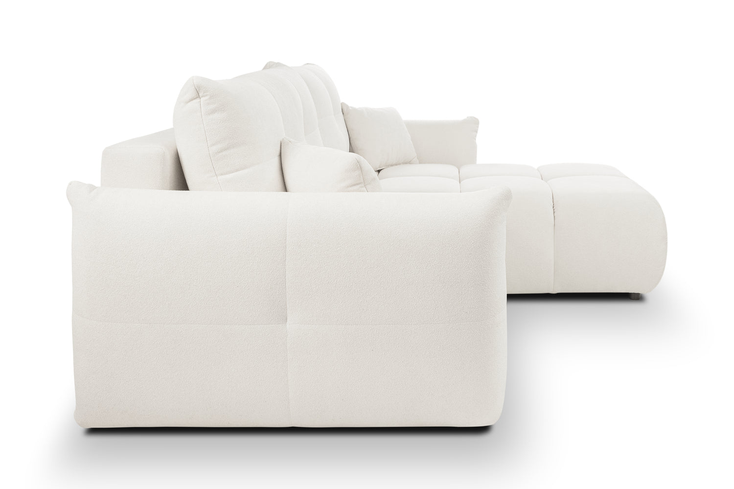Lask BASE Corner Sofa with Sleeping Function – 257 x 177 cm – Left or Right Configuration