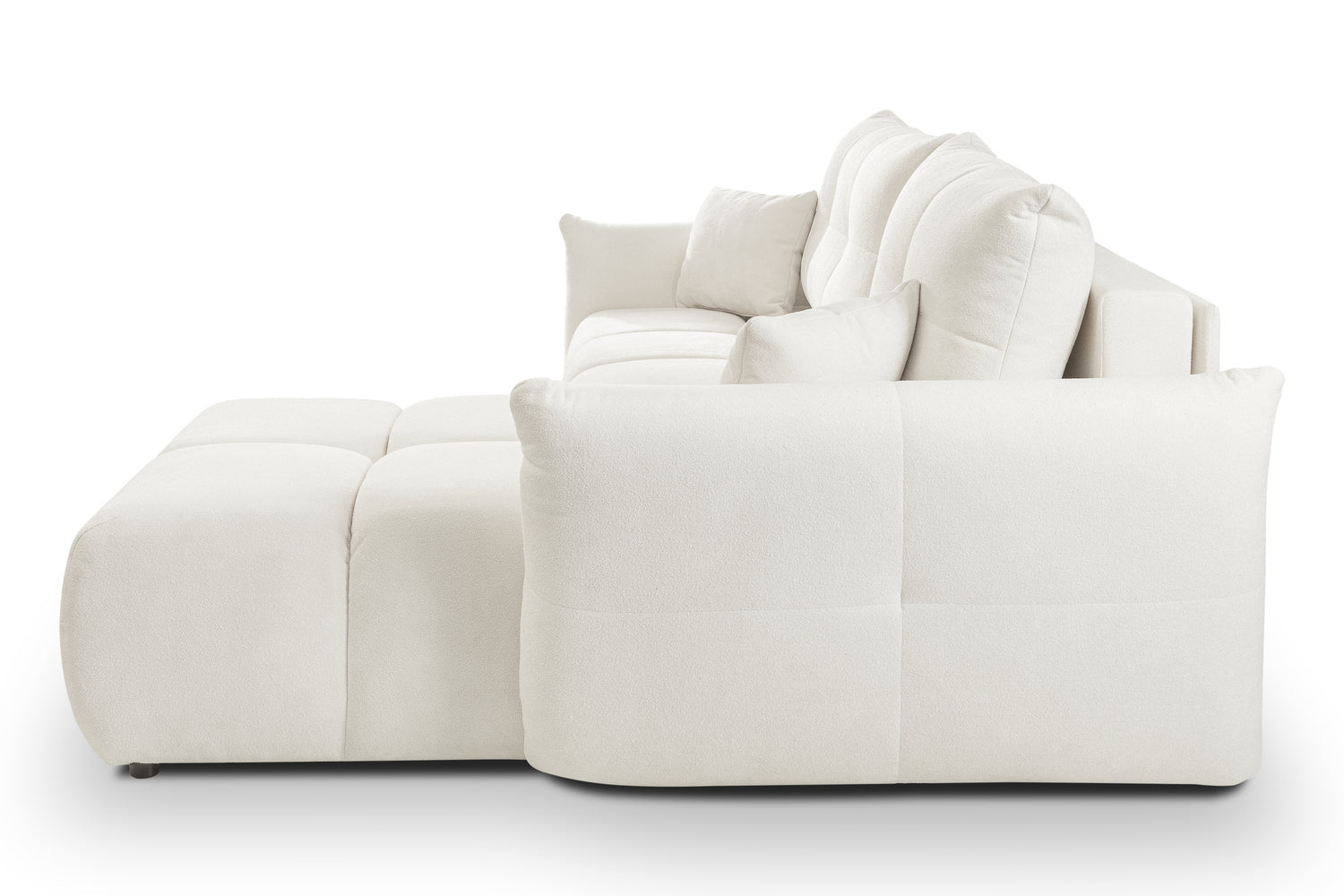 Lask BASE Corner Sofa with Sleeping Function – 257 x 177 cm – Left or Right Configuration