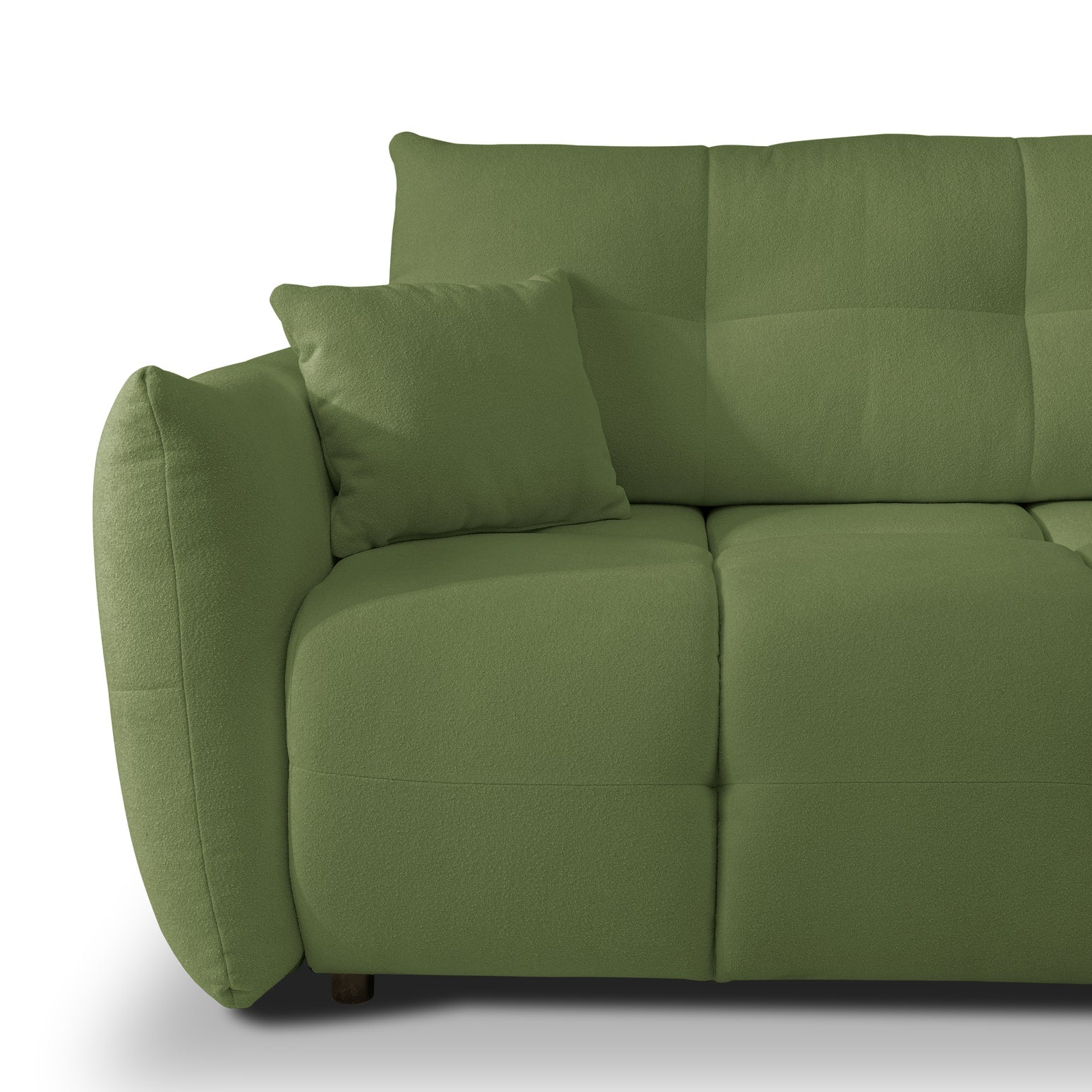 Lask BASE Corner Sofa with Sleeping Function – 257 x 177 cm – Left or Right Configuration