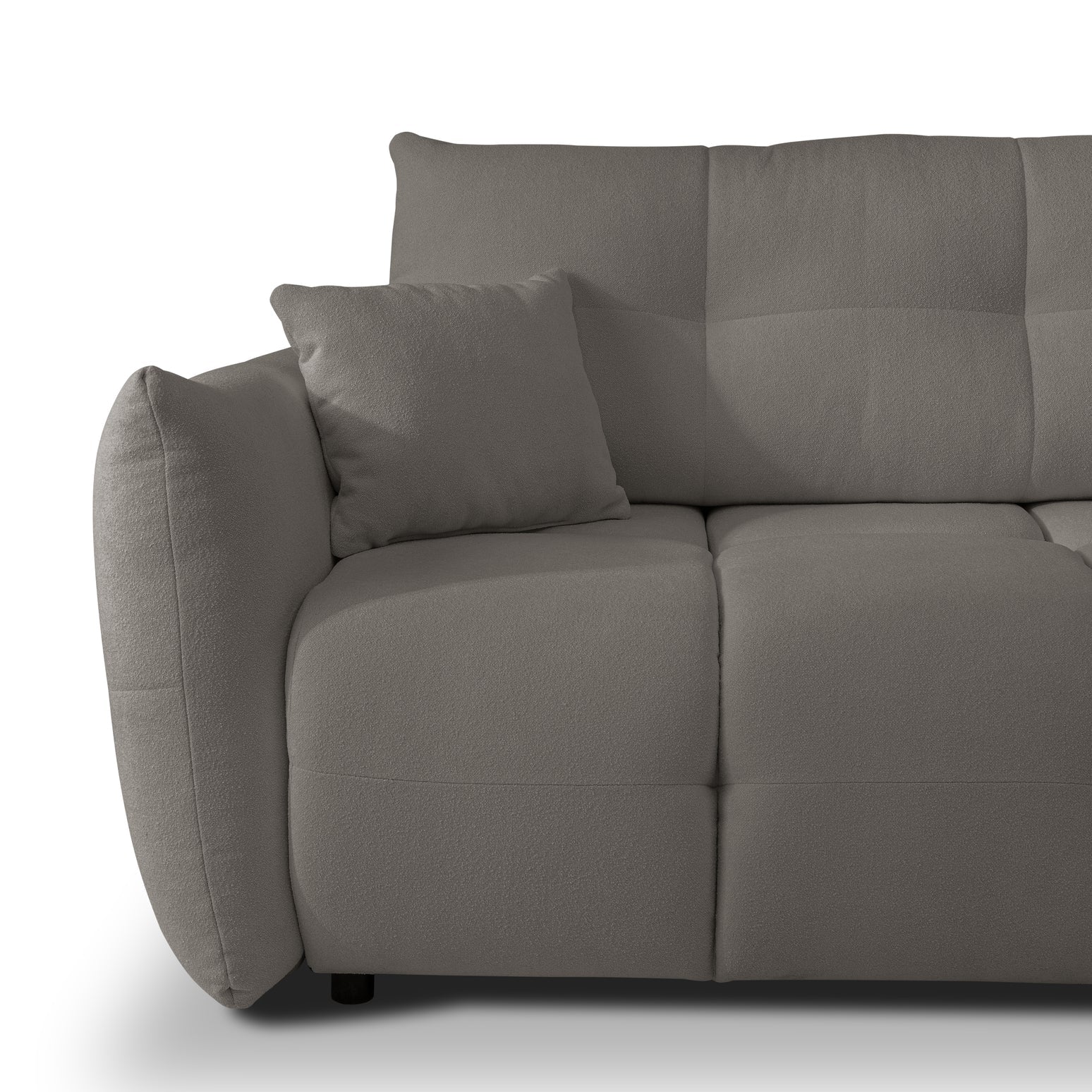 Lask BASE Corner Sofa with Sleeping Function – 257 x 177 cm – Left or Right Configuration