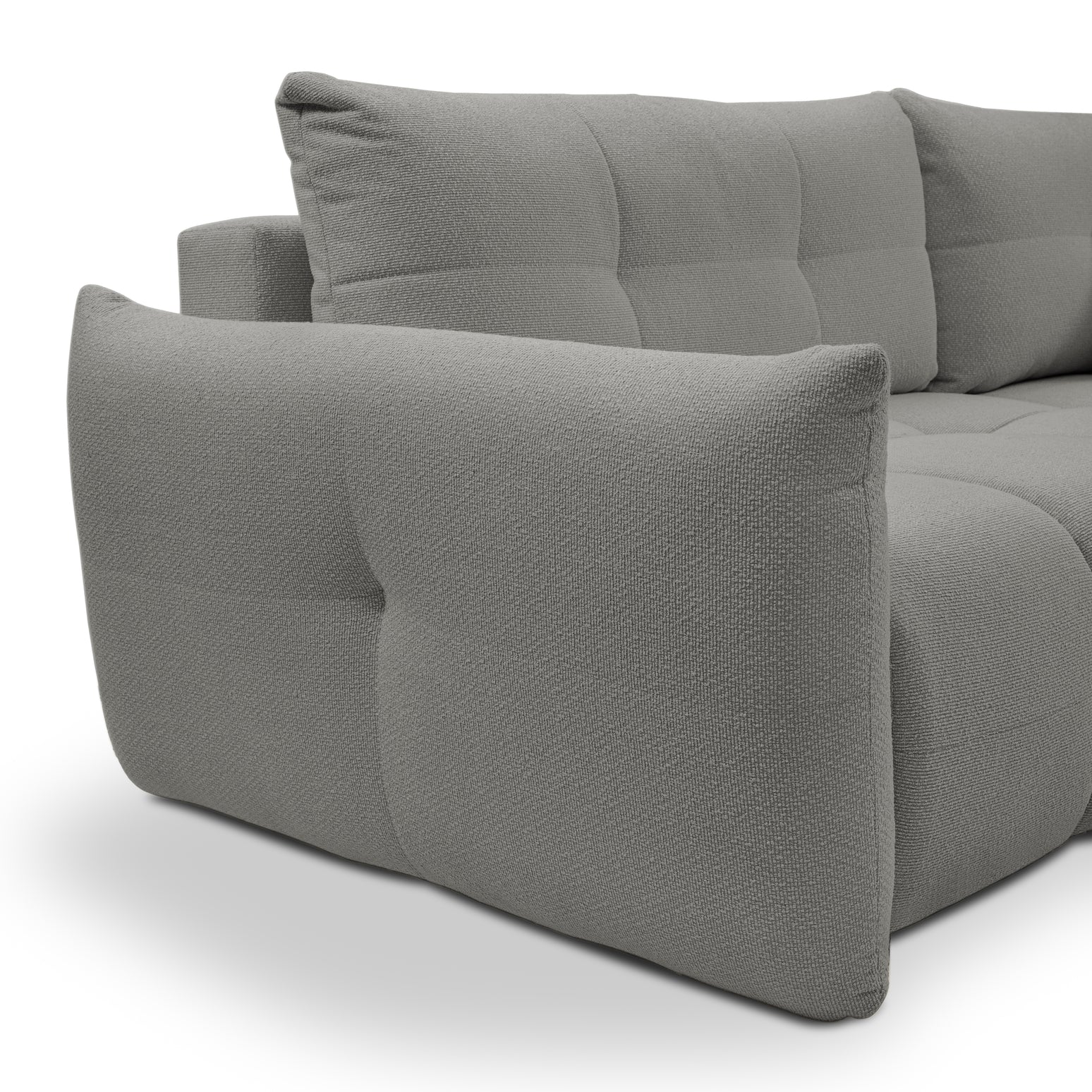 Lask BASE Corner Sofa with Sleeping Function – 257 x 177 cm – Left or Right Configuration
