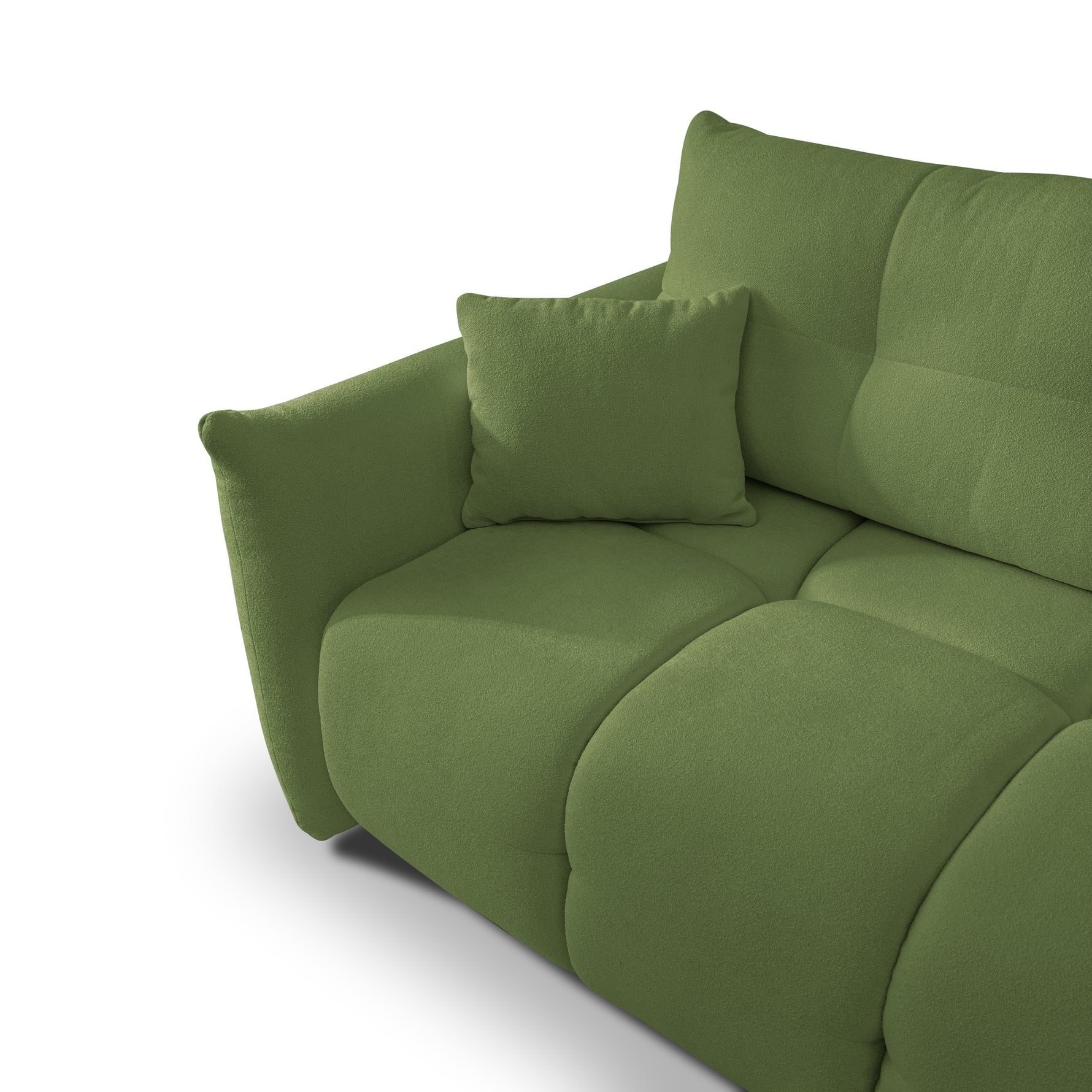 Lask BASE Corner Sofa with Sleeping Function – 257 x 177 cm – Left or Right Configuration