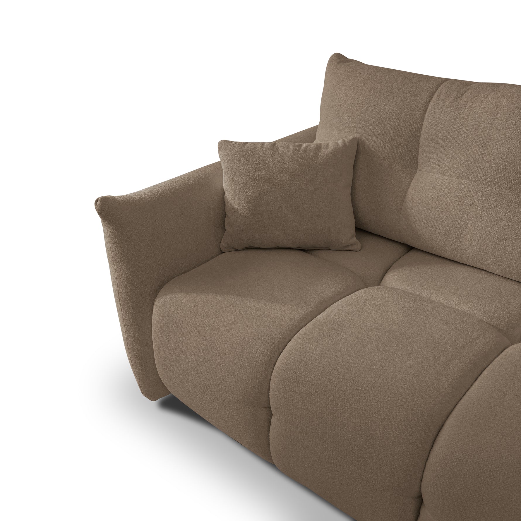 Lask BASE Corner Sofa with Sleeping Function – 257 x 177 cm – Left or Right Configuration