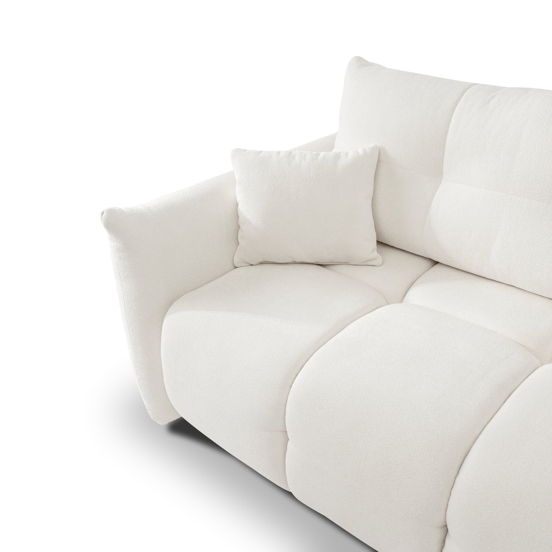 Lask BASE Corner Sofa with Sleeping Function – 257 x 177 cm – Left or Right Configuration