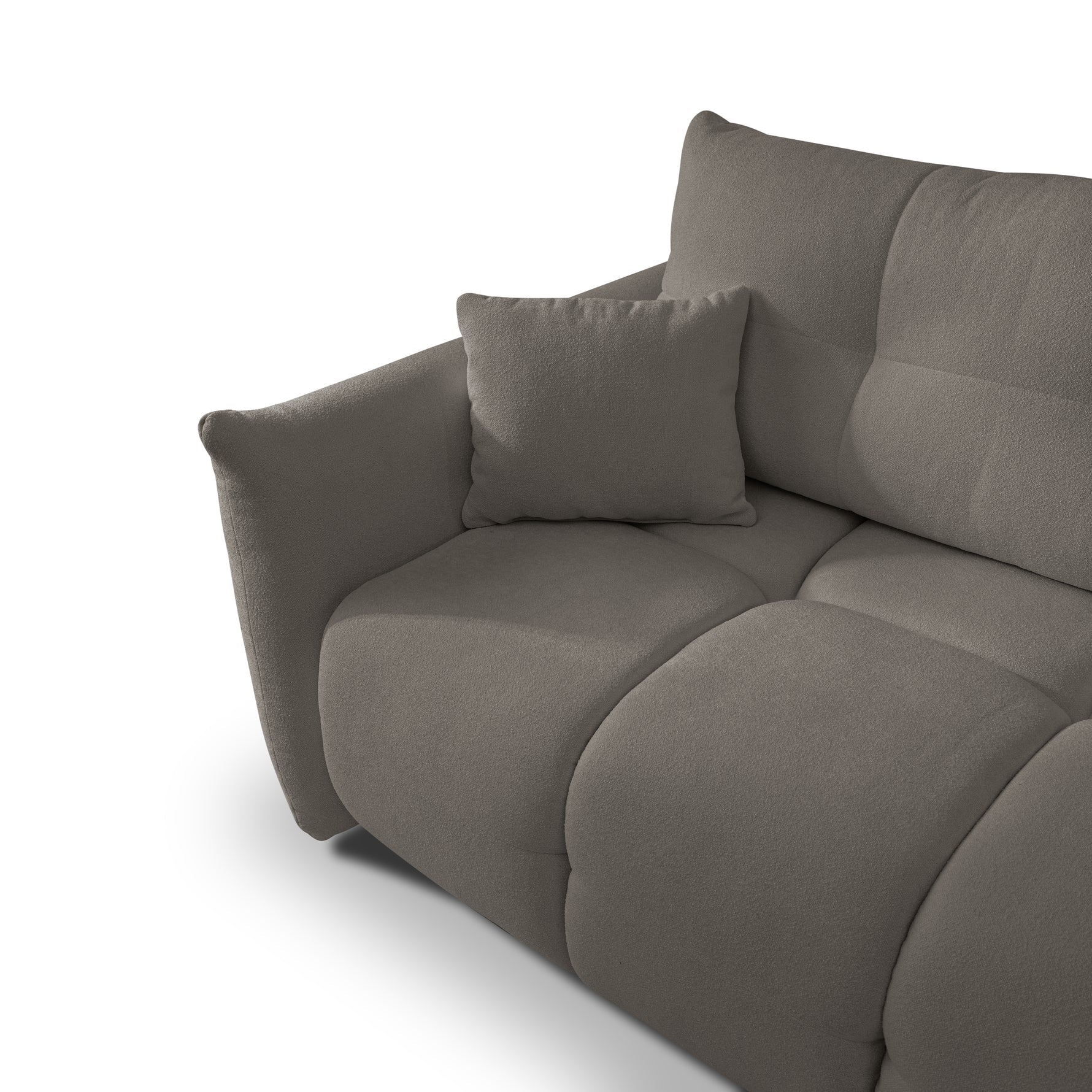 Lask BASE Corner Sofa with Sleeping Function – 257 x 177 cm – Left or Right Configuration