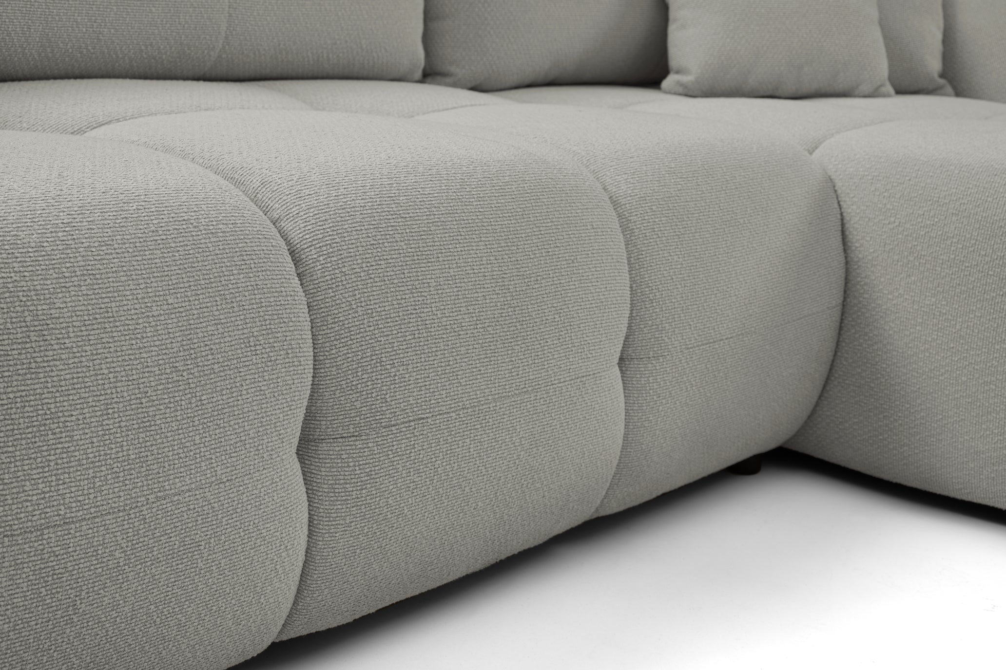 Lask BASE Corner Sofa with Sleeping Function – 257 x 177 cm – Left or Right Configuration