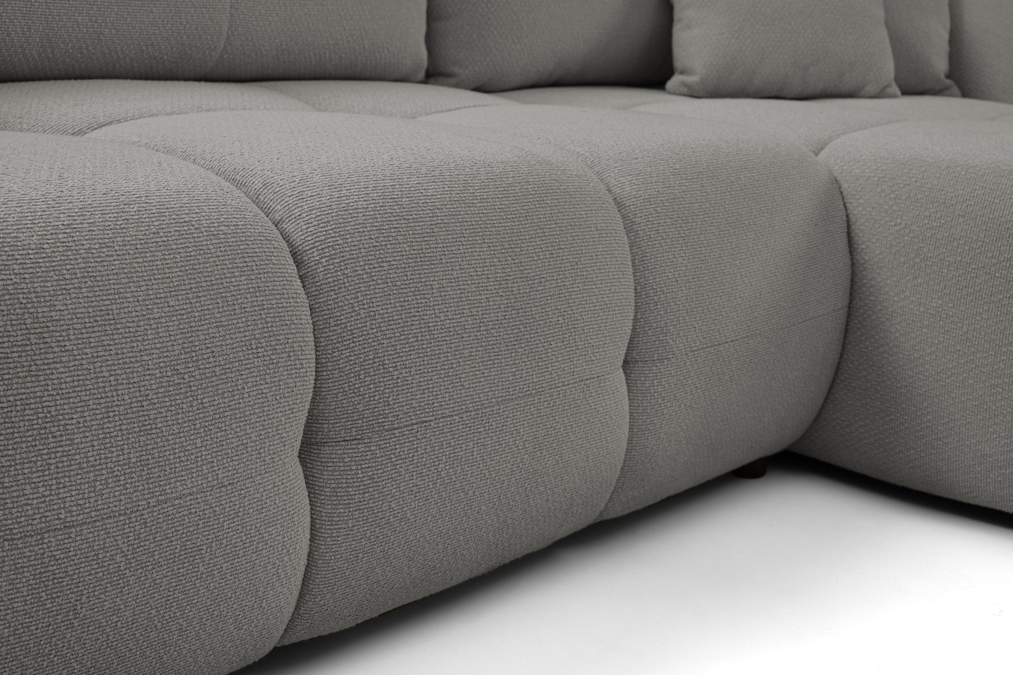 Lask BASE Corner Sofa with Sleeping Function – 257 x 177 cm – Left or Right Configuration