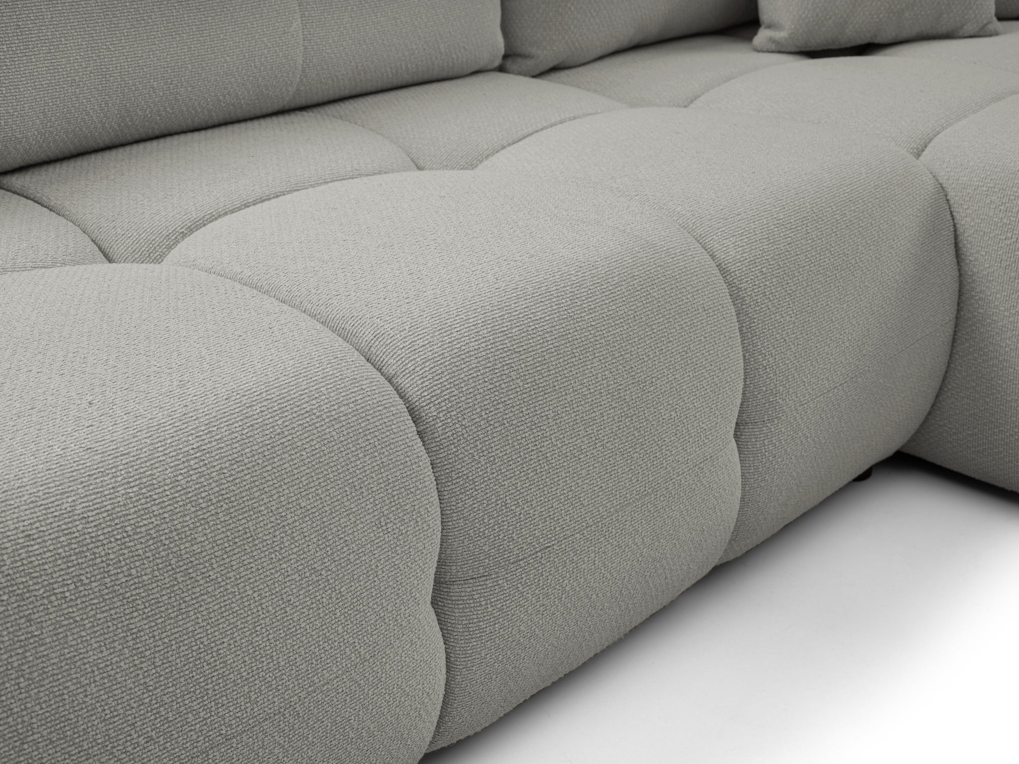 Lask BASE Corner Sofa with Sleeping Function – 257 x 177 cm – Left or Right Configuration