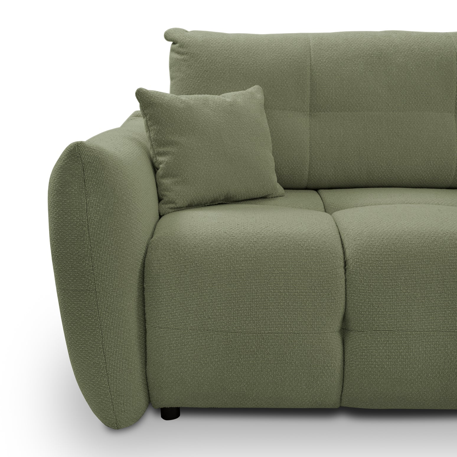 Lask BASE Corner Sofa with Sleeping Function – 257 x 177 cm – Left or Right Configuration