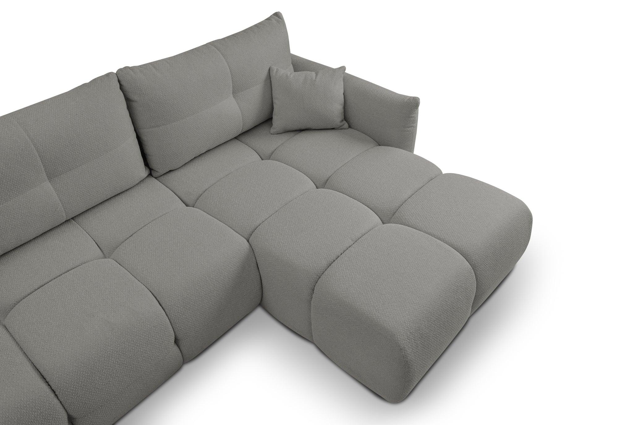 Lask BASE Corner Sofa with Sleeping Function – 257 x 177 cm – Left or Right Configuration