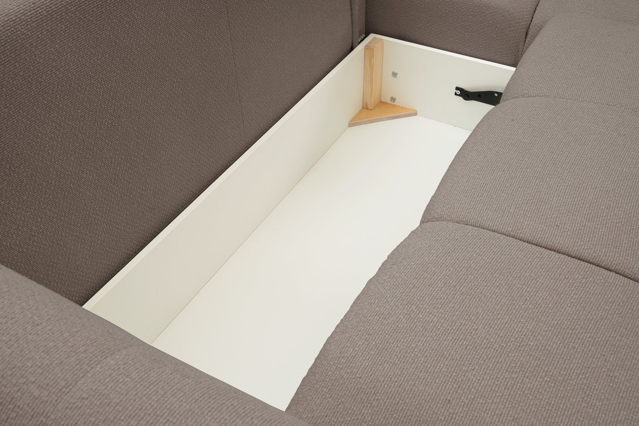 Lask BASE Corner Sofa with Sleeping Function – 257 x 177 cm – Left or Right Configuration