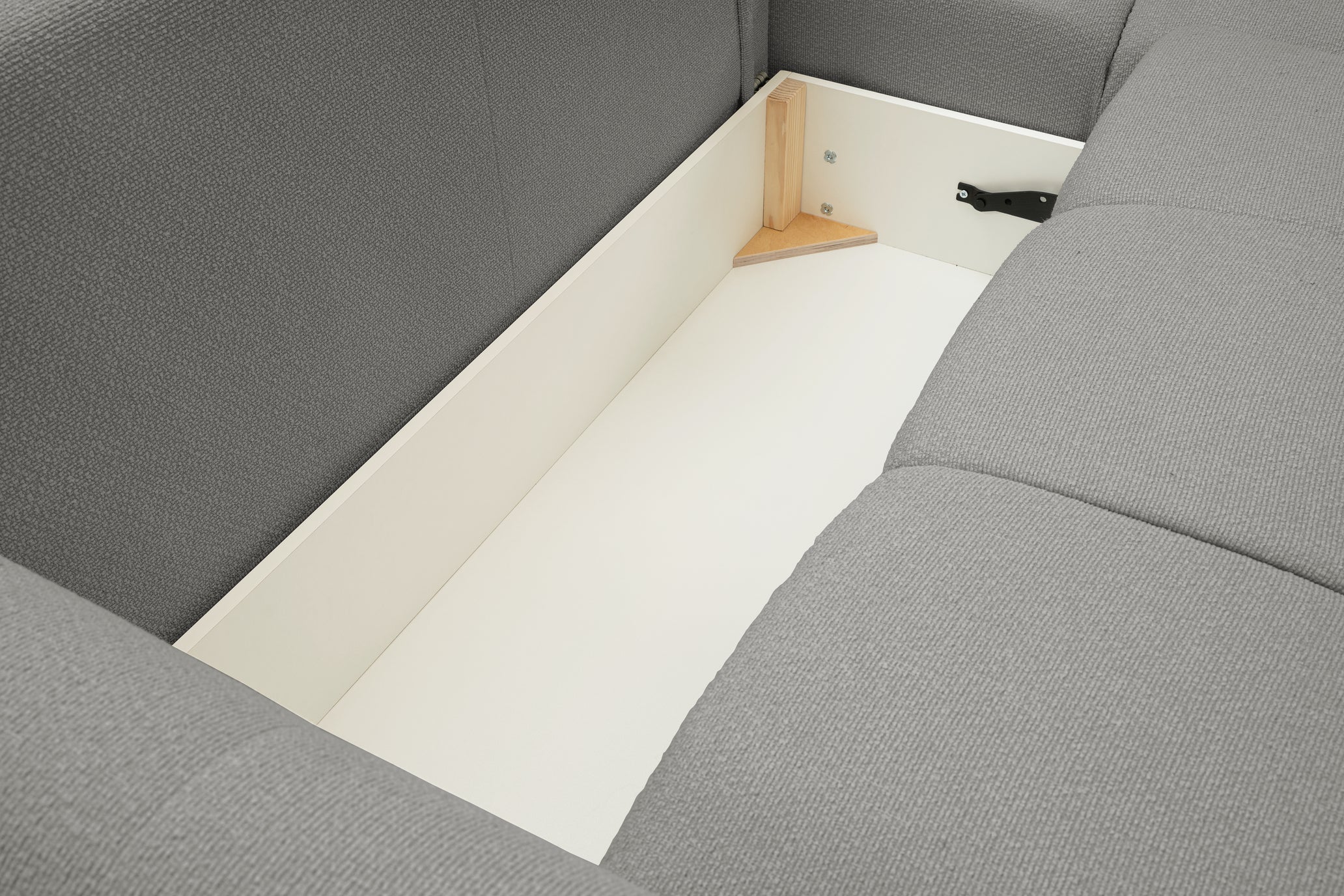 Lask BASE Corner Sofa with Sleeping Function – 257 x 177 cm – Left or Right Configuration