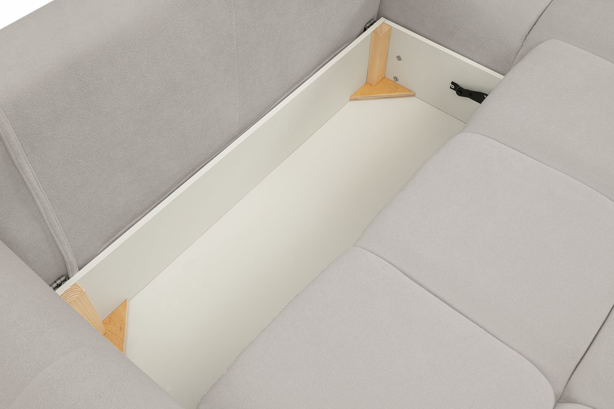 Lask BASE Corner Sofa with Sleeping Function – 257 x 177 cm – Left or Right Configuration