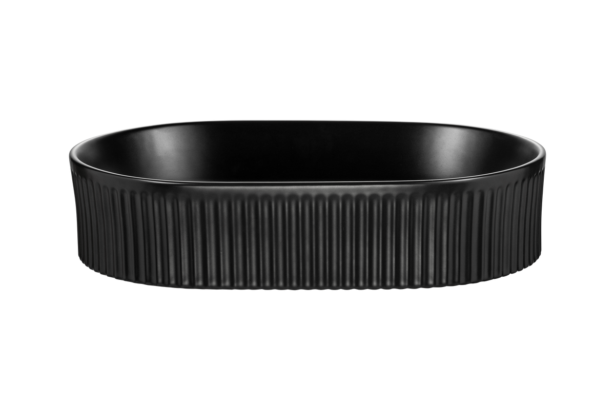 Beyond 5 Waschbecken Schwarz Matt – Keramik, 48 cm