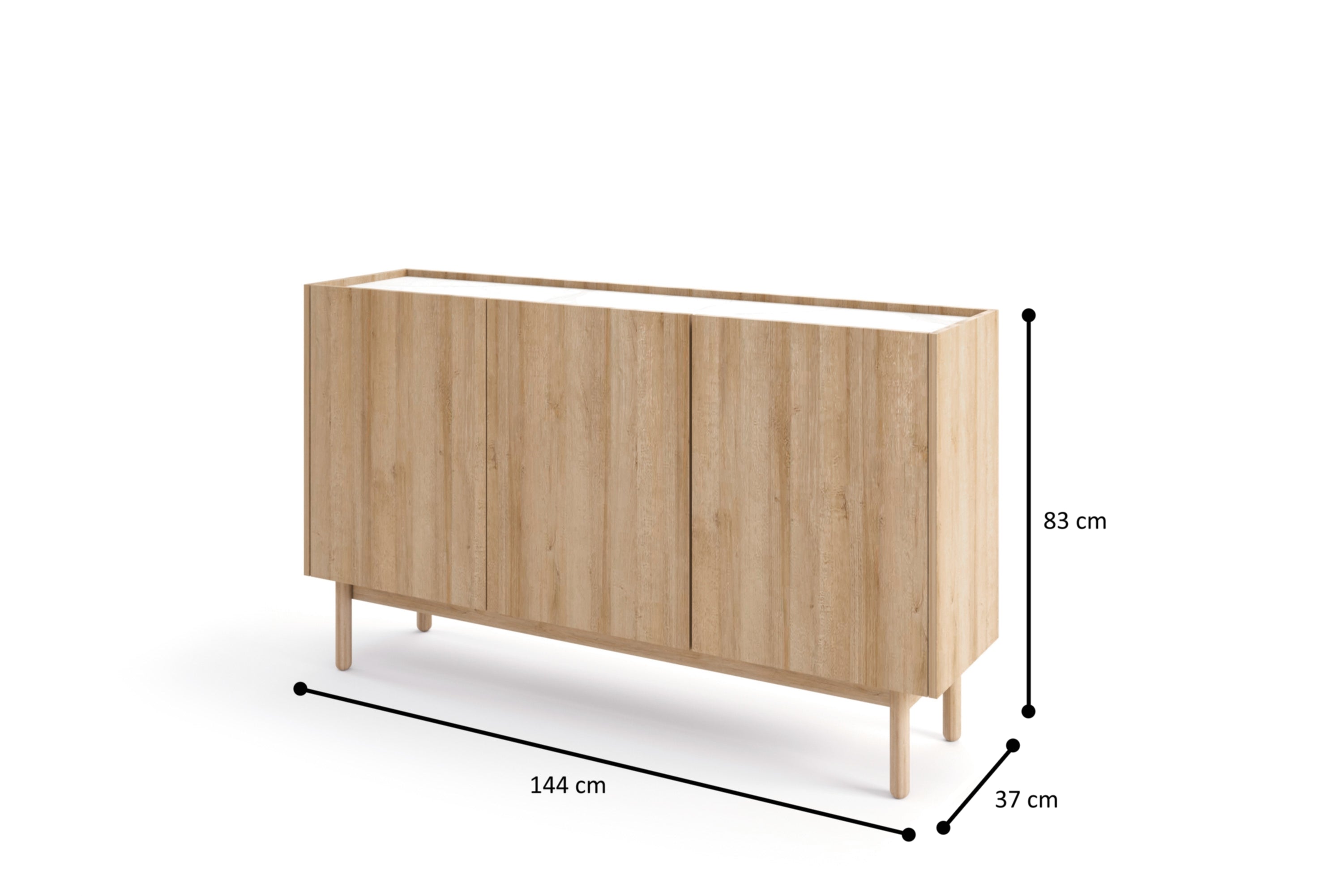 PI Boho Sideboard K144/83 – Riviera Oak