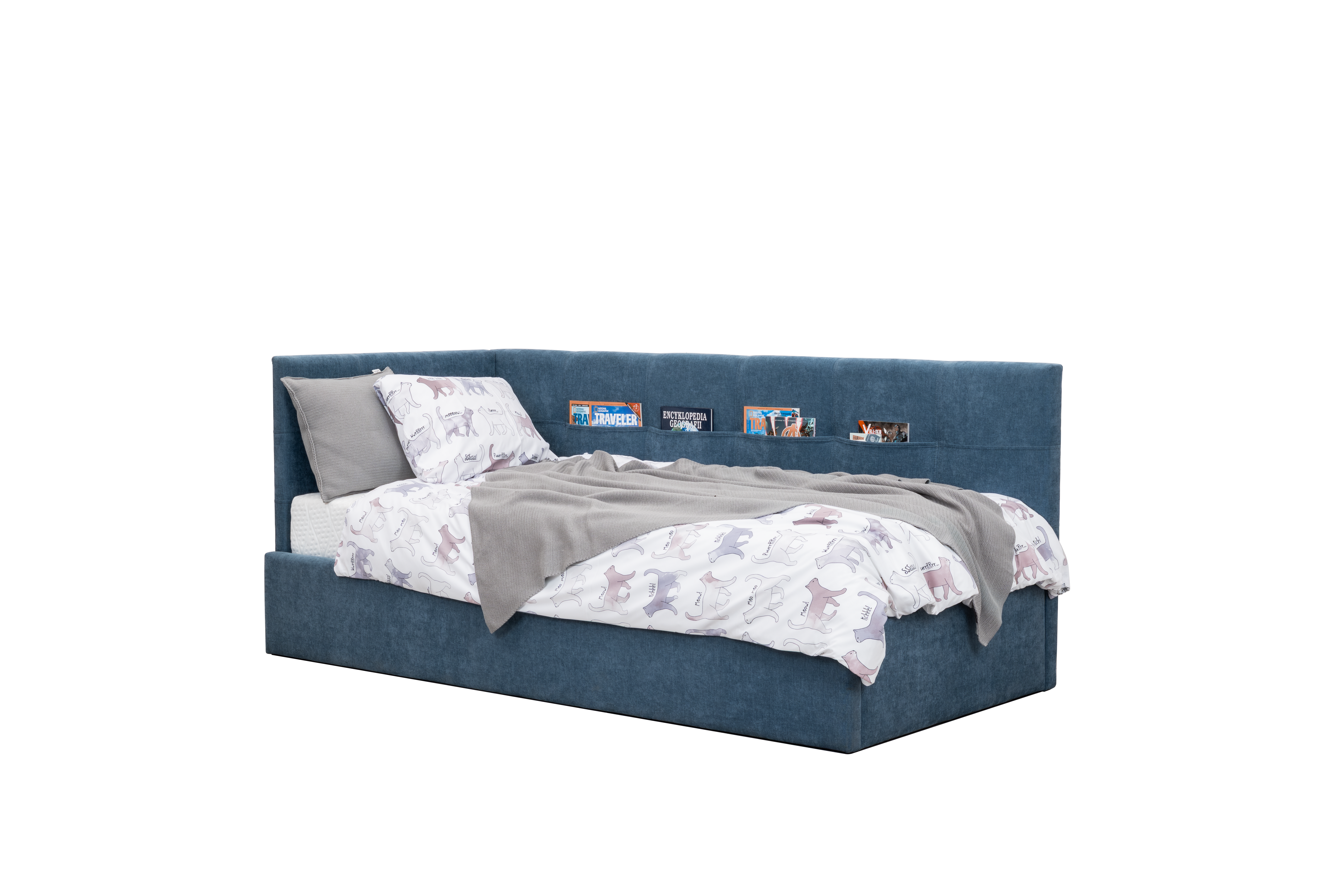 Polsterbett BUBA – 90 × 200 / 120 × 200 cm – Kinder & Jugend