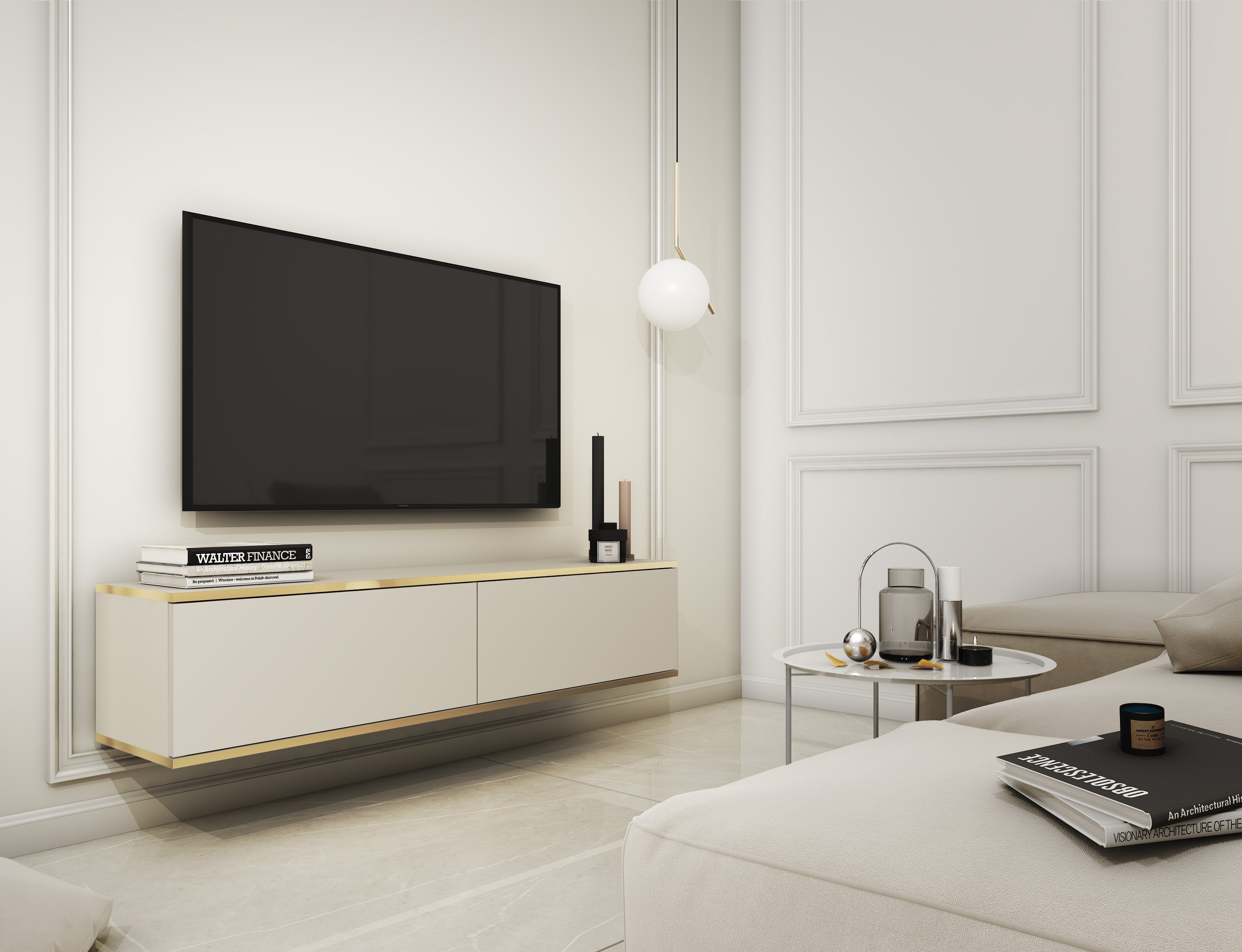 Oro TV Stand 135 - Modern Design with Versatile Configuration