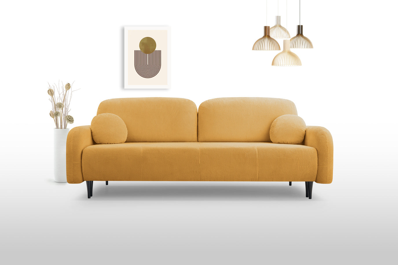 Lask CLOUD Sofa Bed with Storage – 230 x 102 cm