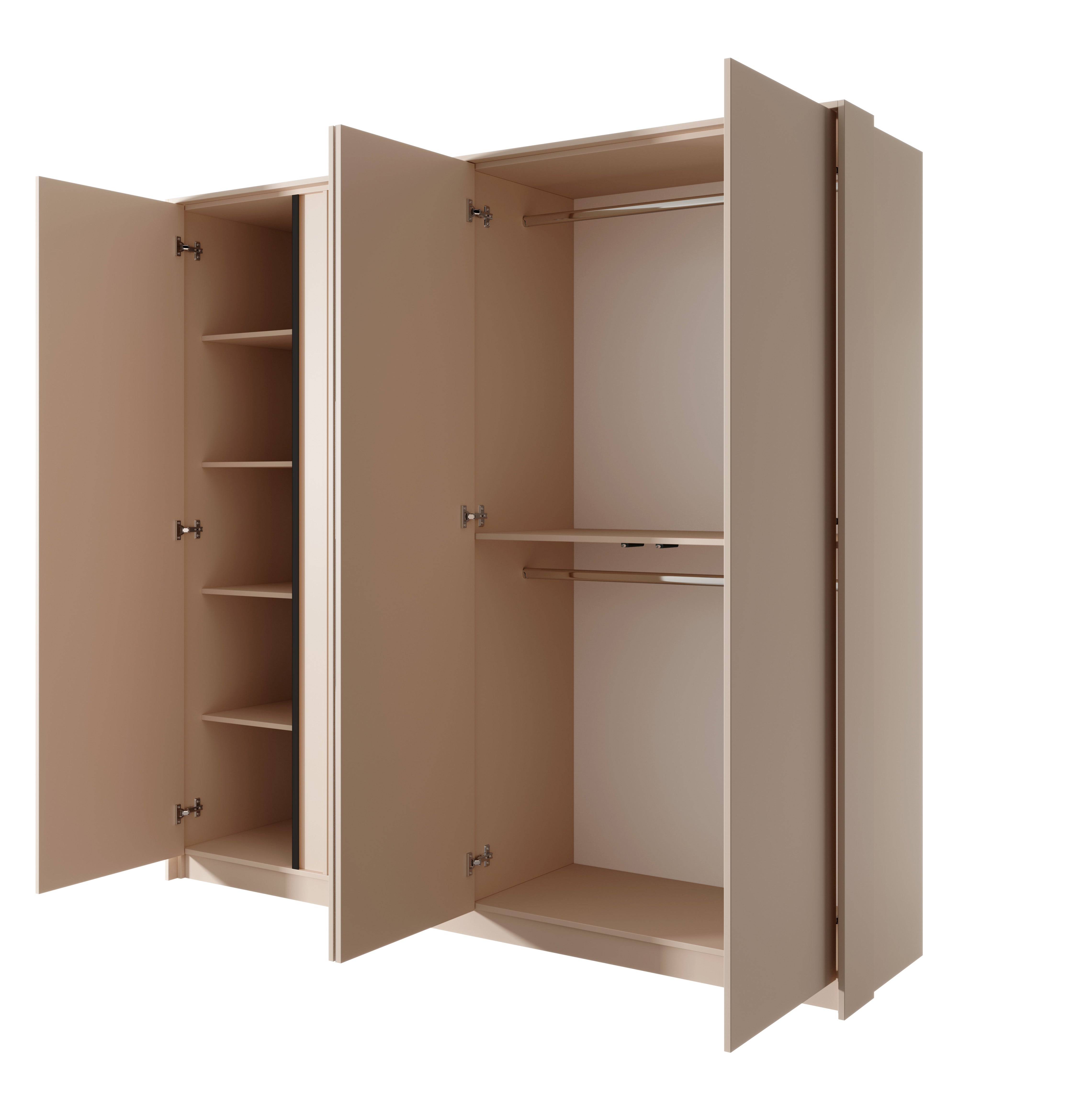 Lask Dast – 4-Door Wardrobe