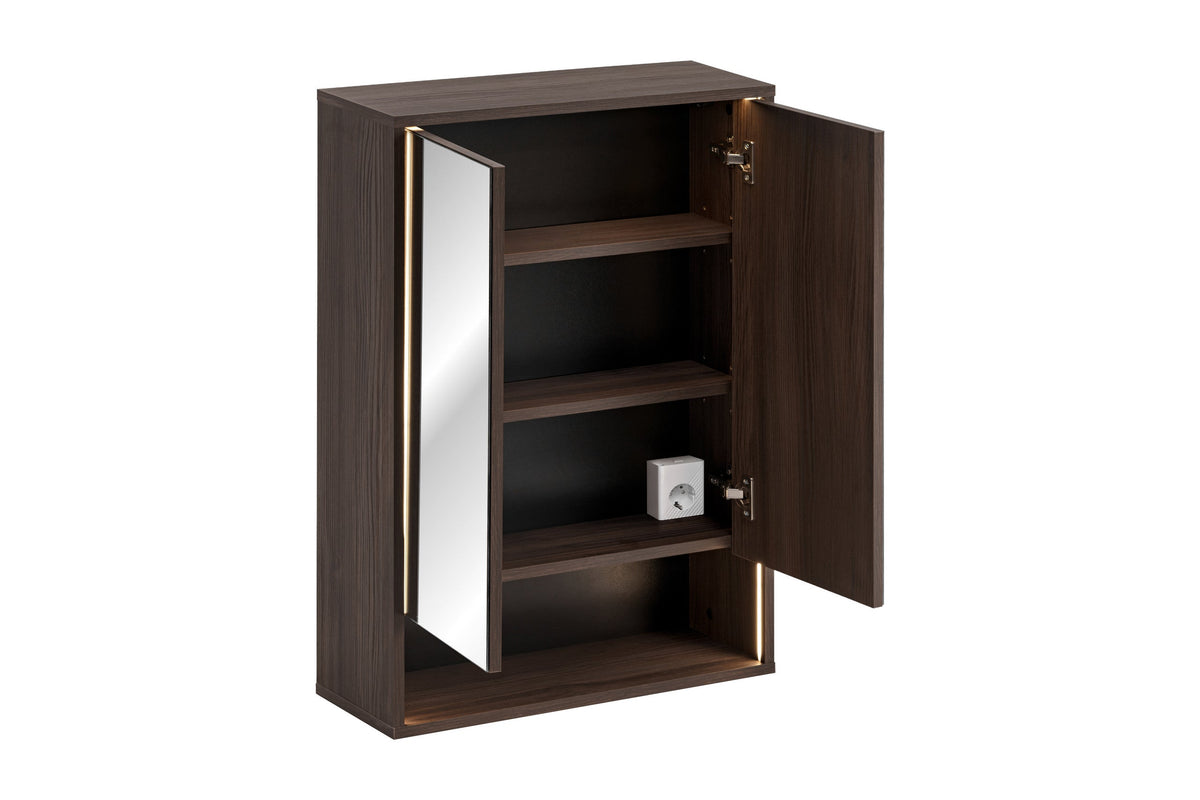 Dorothy Ristretto Spiegelschrank 60 cm 2 Türen – Ristretto Eiche