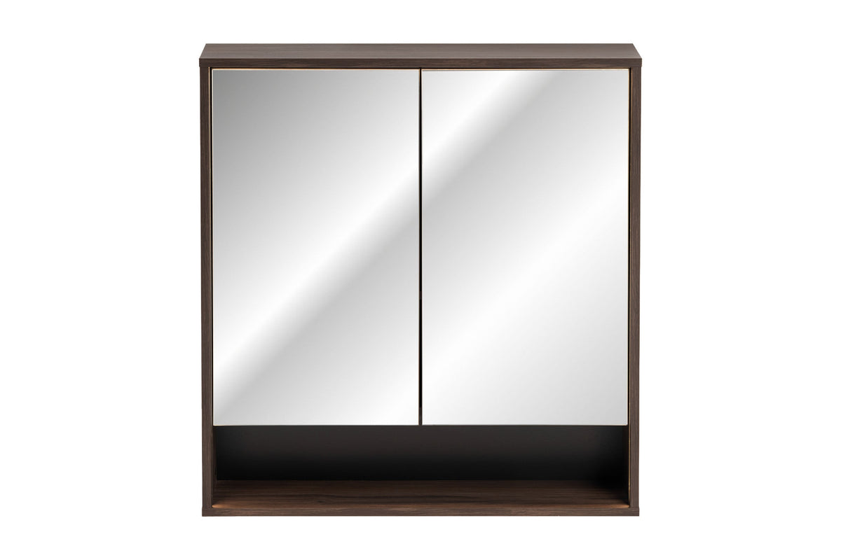 Dorothy Spiegelschrank Ristretto 80 cm 2 Türen – Ristretto Eiche