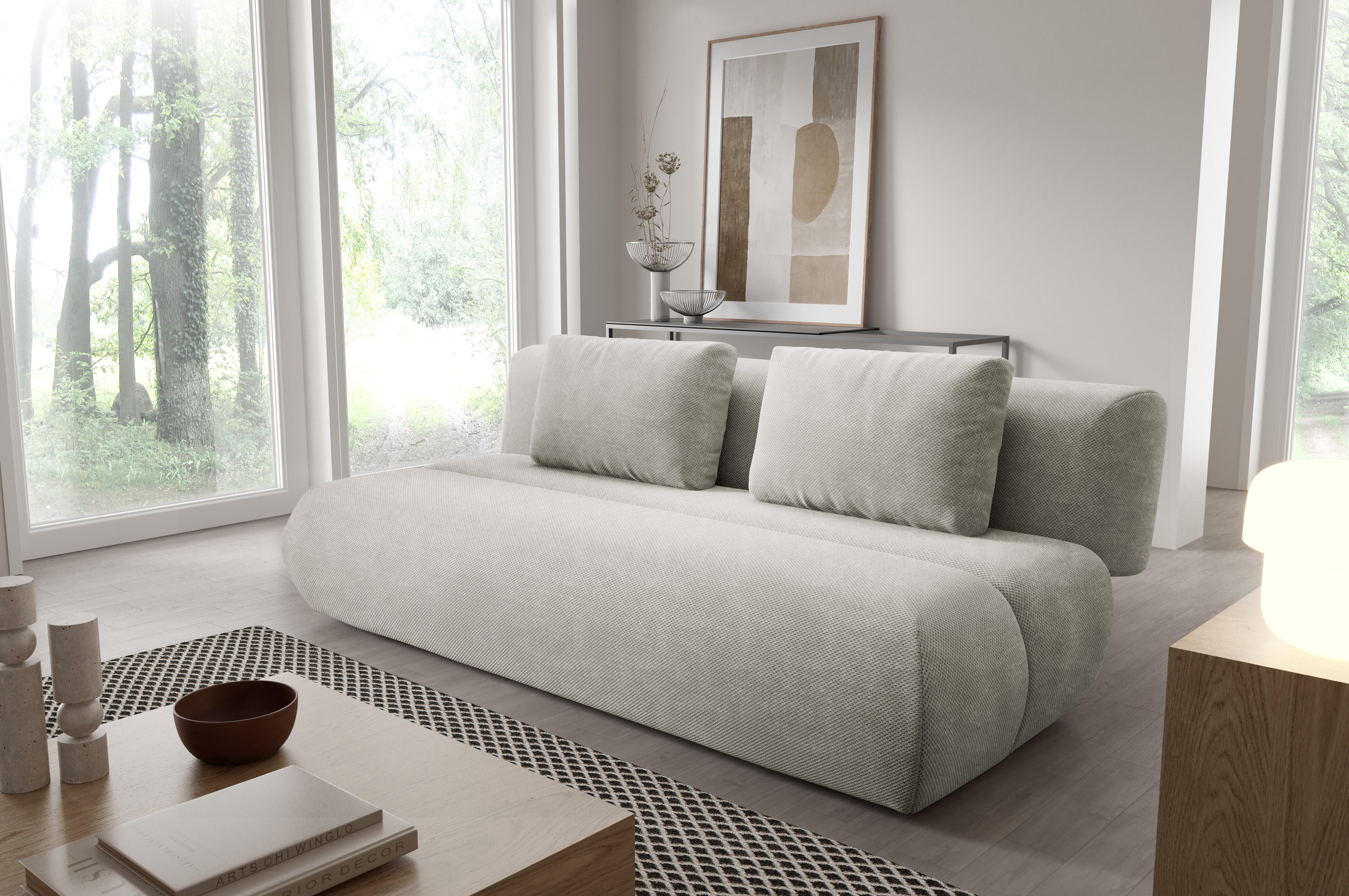 Lask DOT Sofa Bed – 217 × 124–134 cm