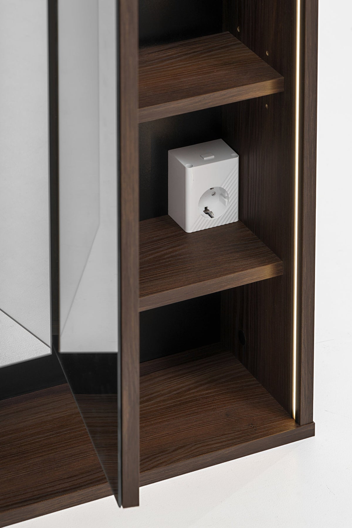 Dorothy Ristretto Spiegelschrank 60 cm 2 Türen – Ristretto Eiche