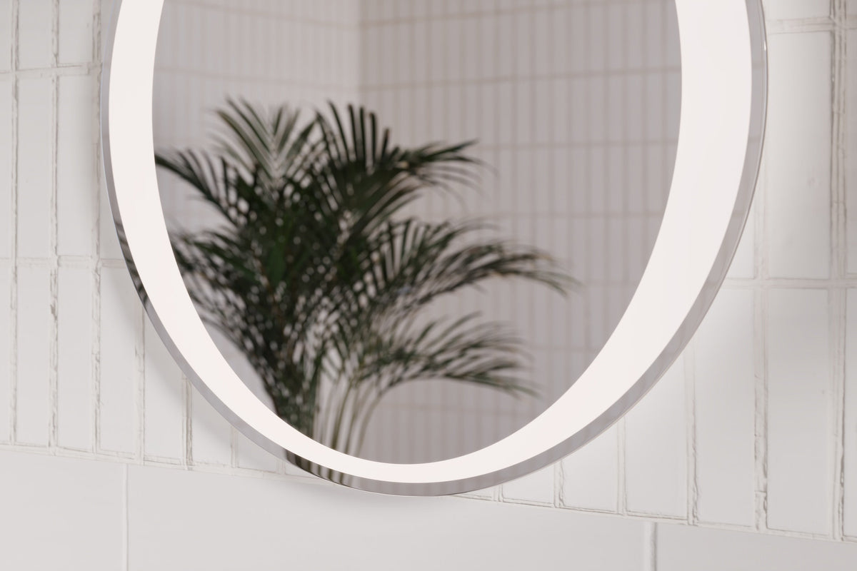 Aurelia LU LED 60 – Round Frameless LED Bathroom Mirror, 60 cm
