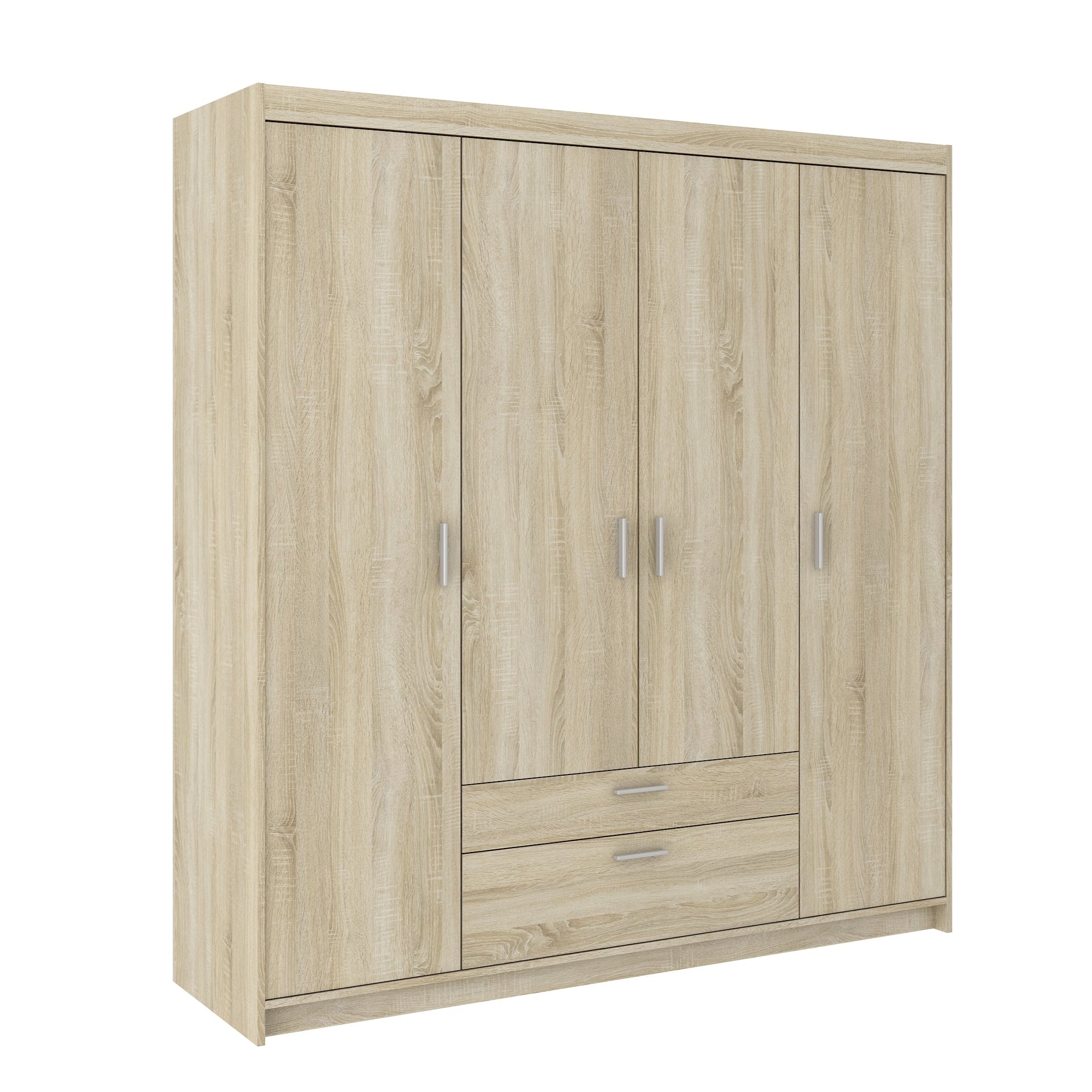 LE Elena 4D DL04 Kleiderschrank in Sonoma-Eiche