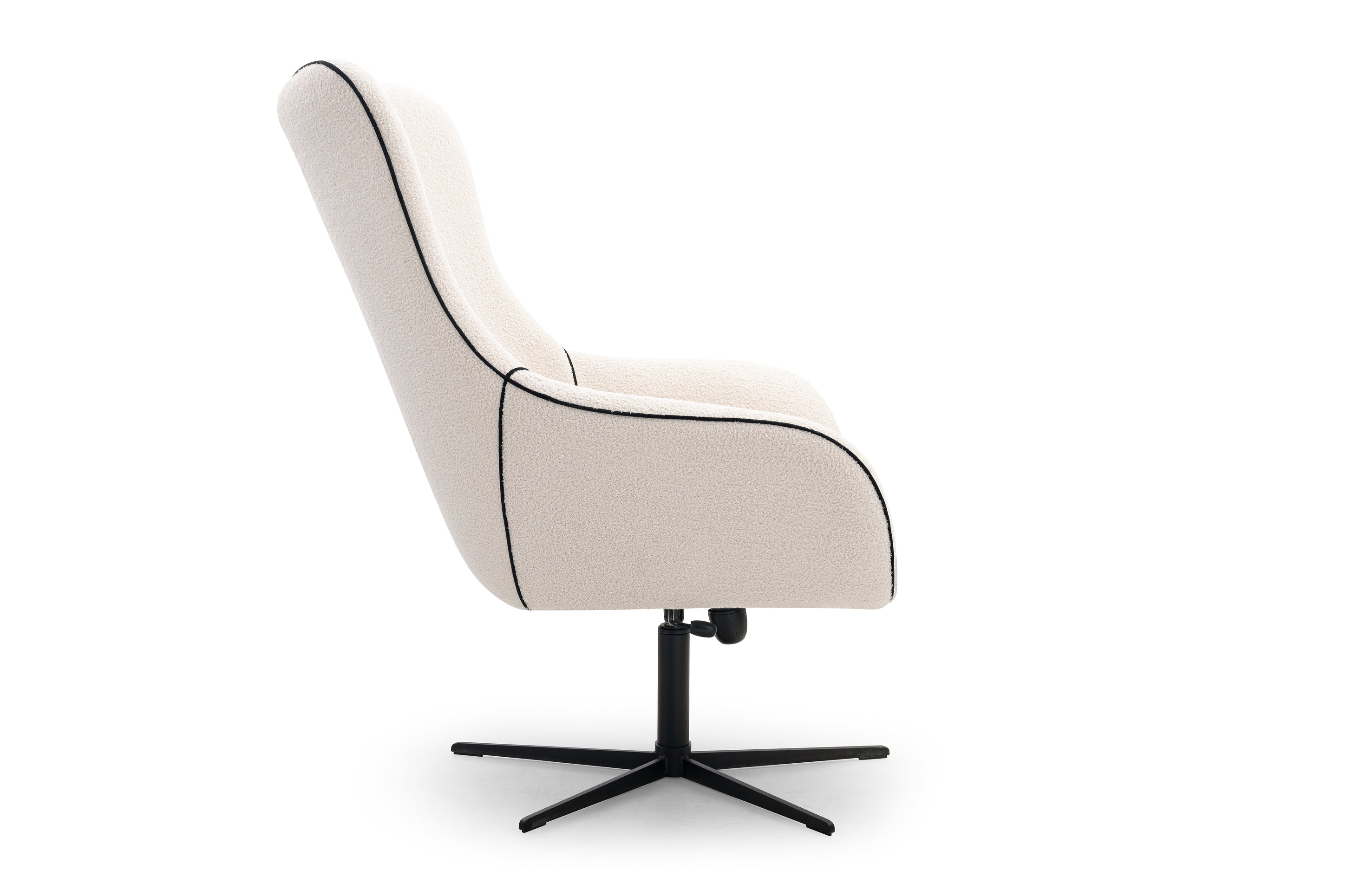 Lask ELIS Swivel Armchair – 88 x 88–106 cm