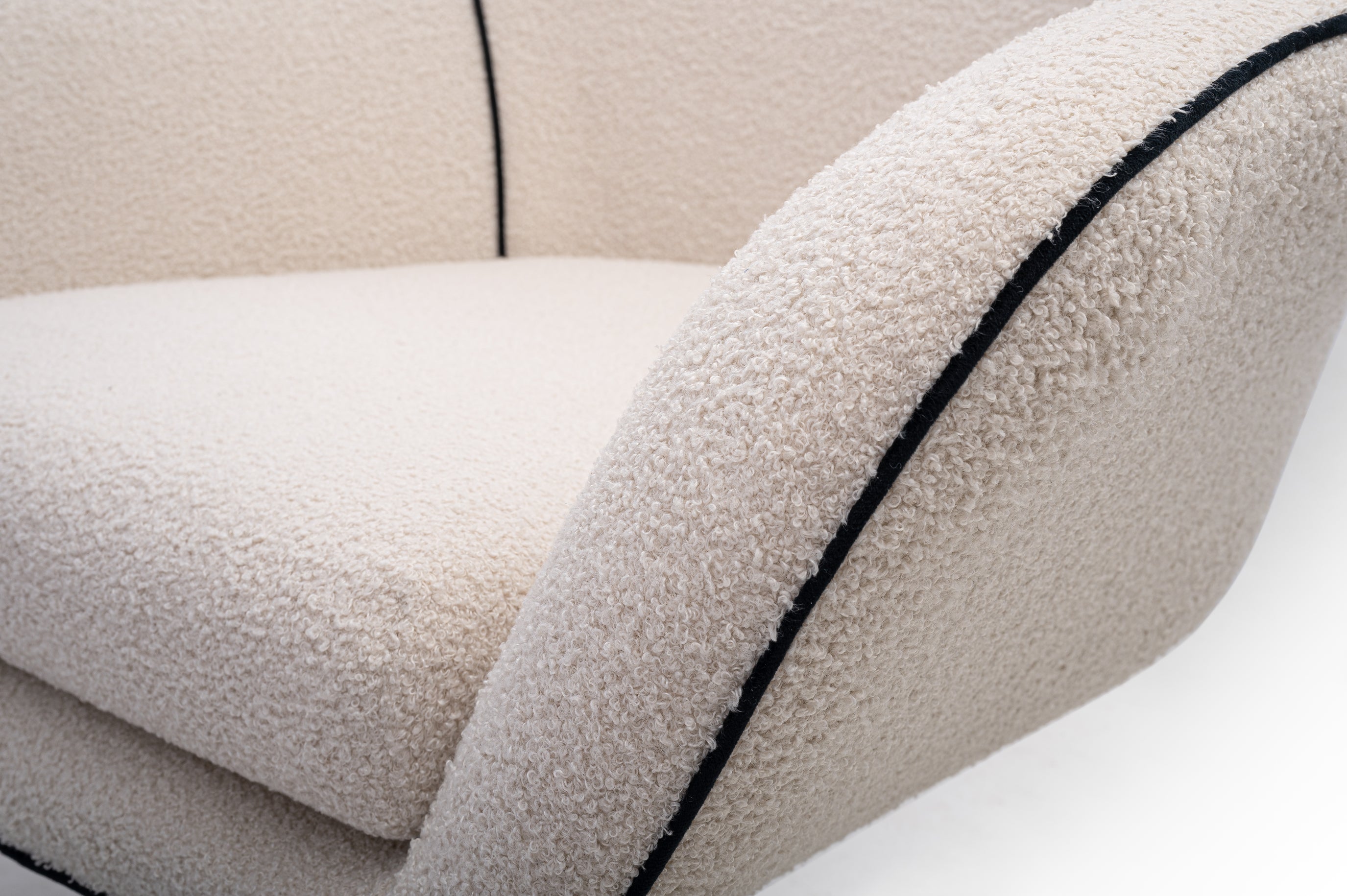 Lask ELIS Swivel Armchair – 88 x 88–106 cm