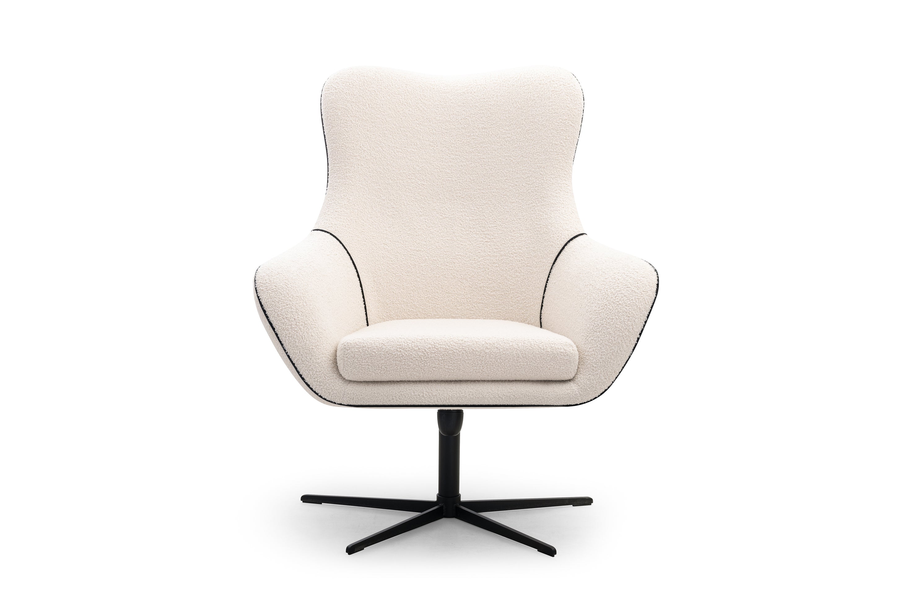Lask ELIS Swivel Armchair – 88 x 88–106 cm