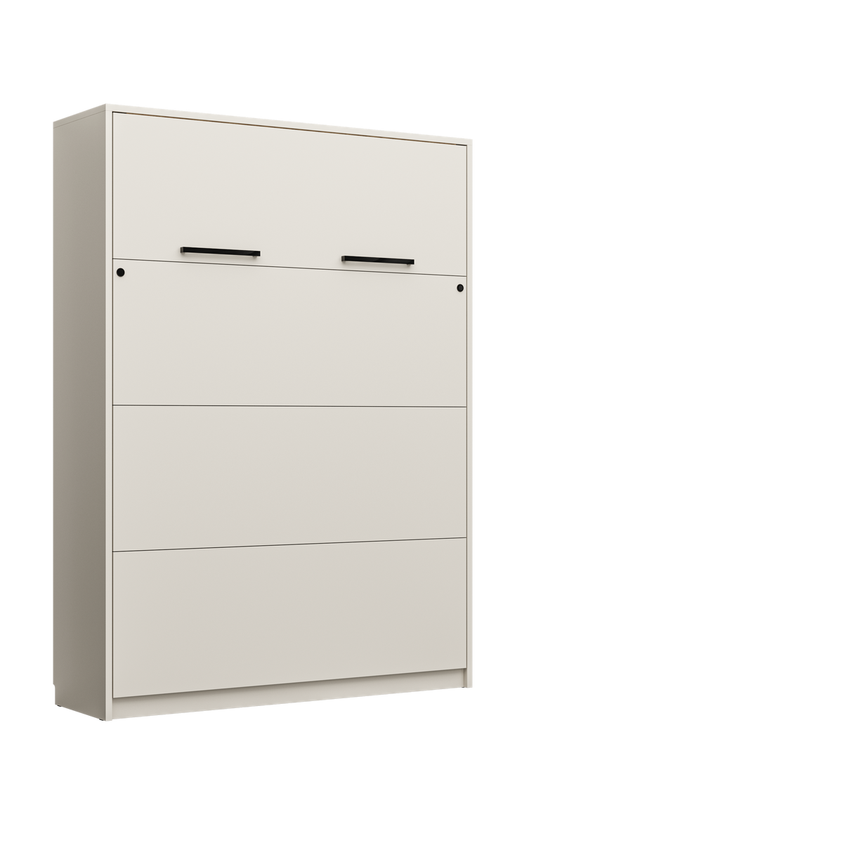 Anpassbares Genius Schrankbetten-Möbelset 140 × 200 cm – Kaschmir