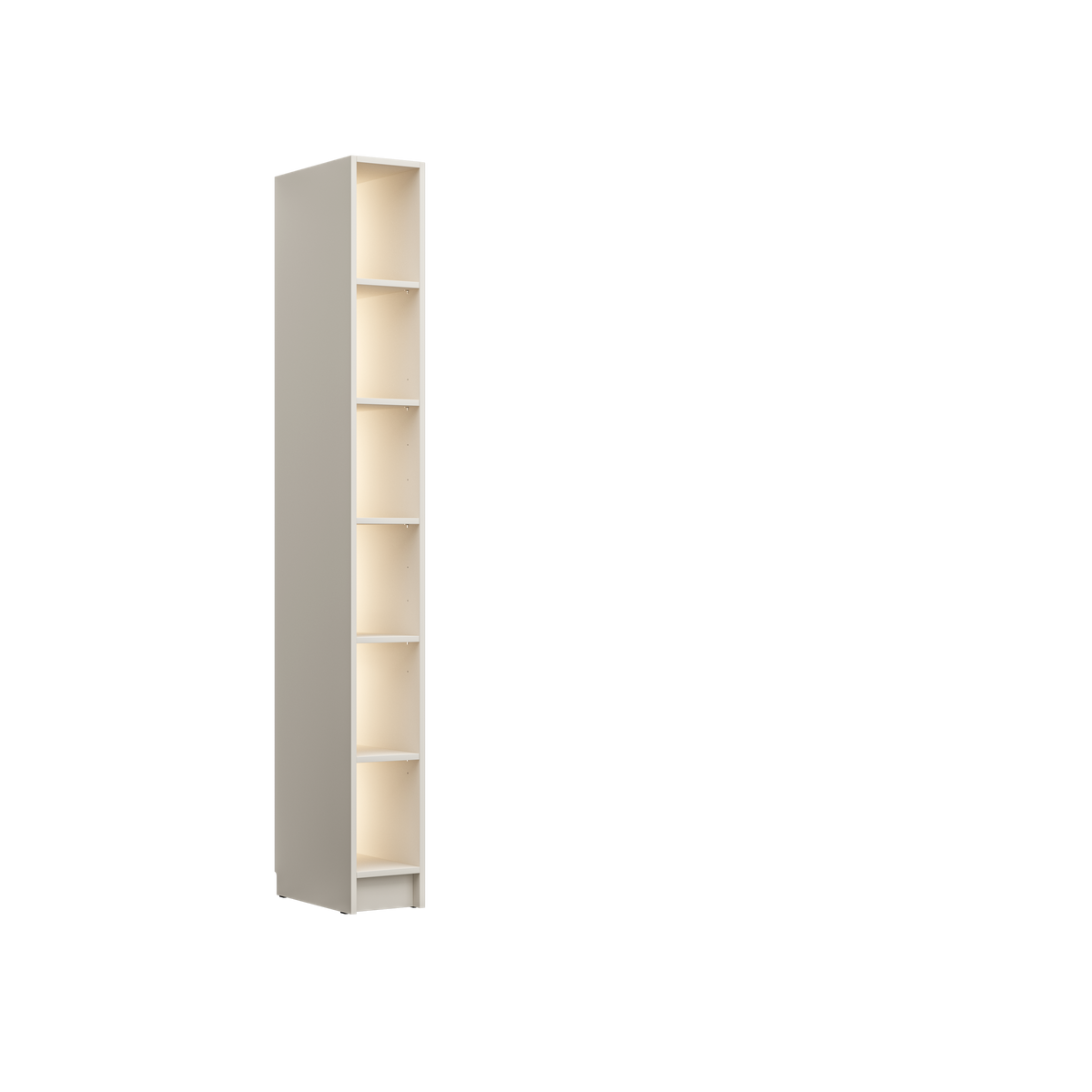 Anpassbares Genius Schrankbetten-Möbelset 140 × 200 cm – Kaschmir