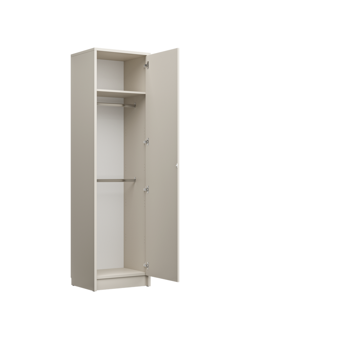 Anpassbares Genius Schrankbetten-Möbelset 140 × 200 cm – Kaschmir