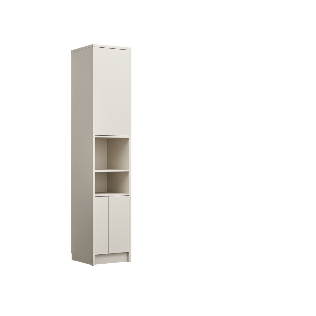 Anpassbares Genius Schrankbetten-Möbelset 140 × 200 cm – Kaschmir