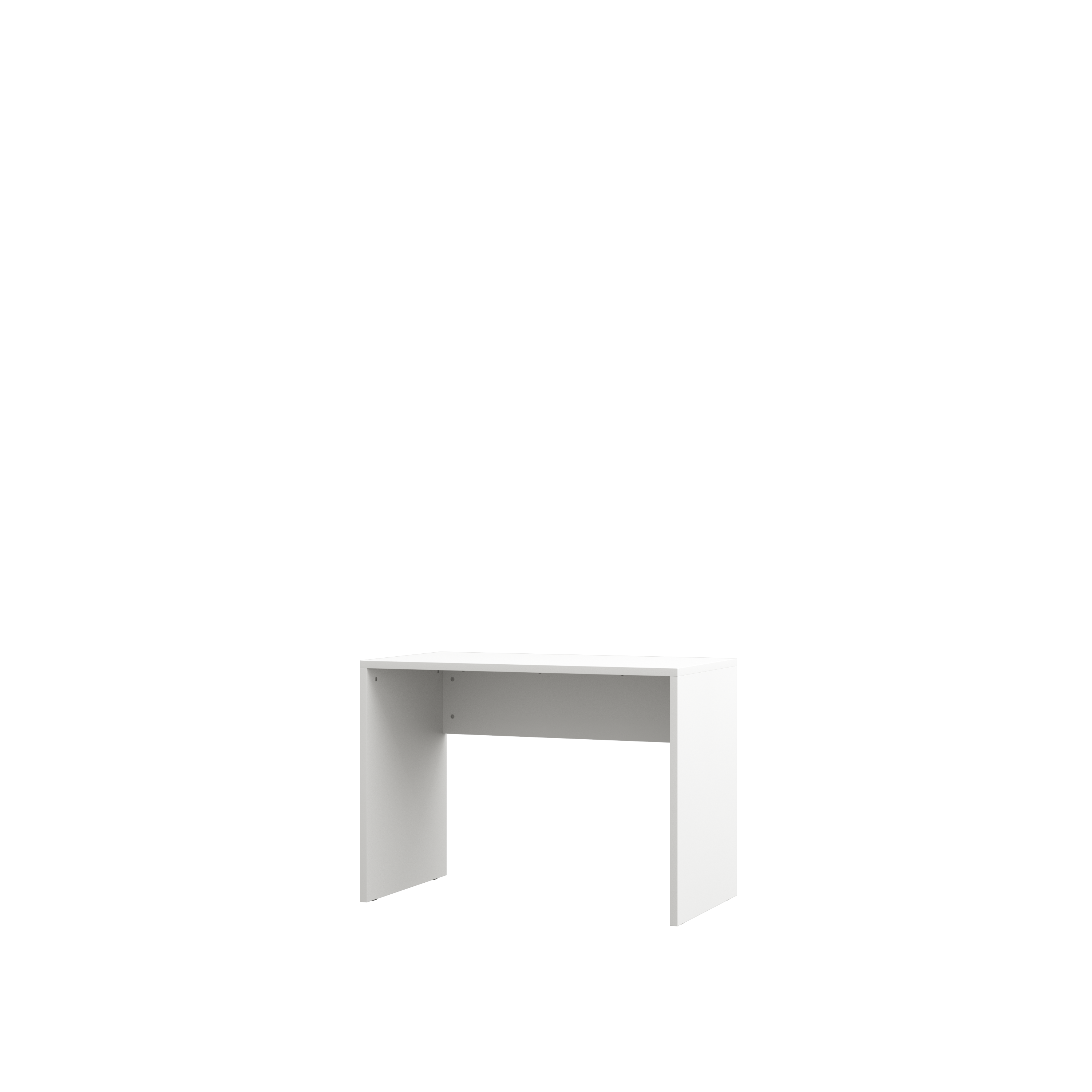 Anpassbares Genius Wandbett mit Sofagarnitur 160 x 200 cm, Weiß matt, LED-Beleuchtung