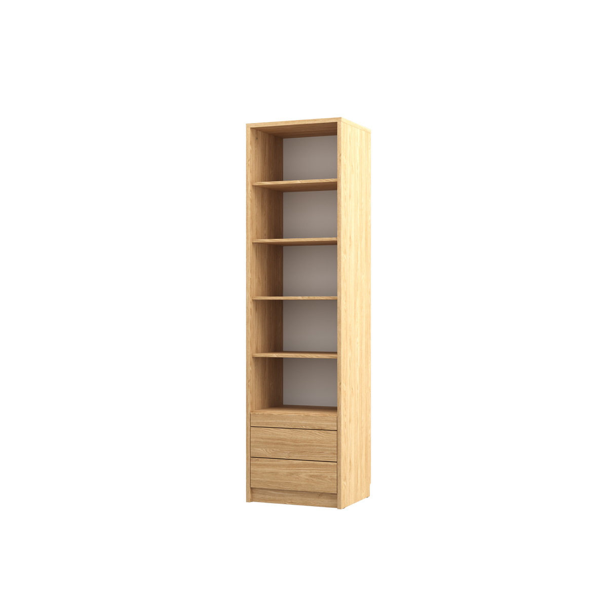 Customizable Genius COMFORT Murphy Bed Furniture Set 140 × 200 cm – Oiled Oak