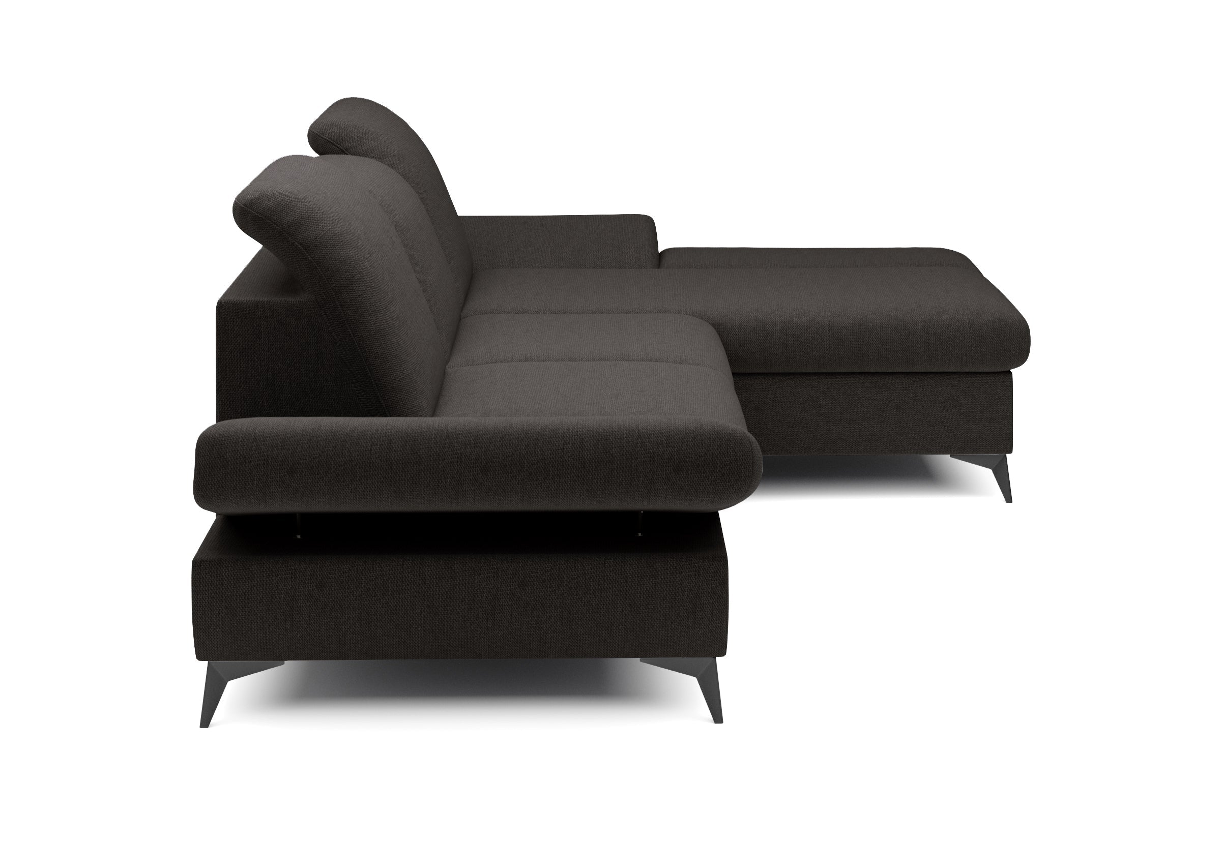 Lask HARPER Corner Sofa with Sleeping Function – 283 x 172 cm – Left or Right Configuration