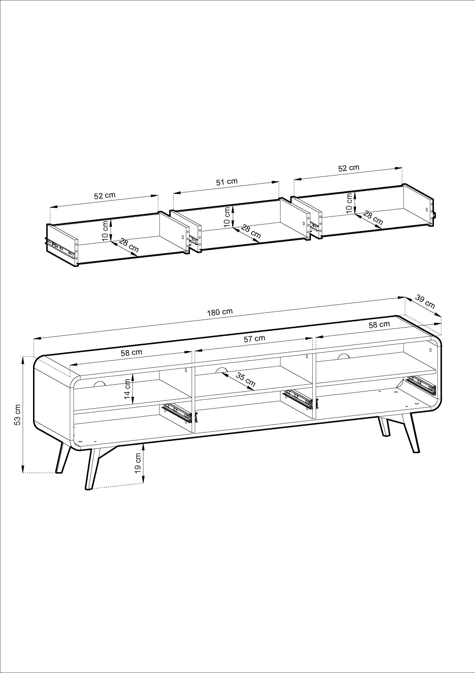 PI Helion TV-Ständer – Die Eiche von Vincenz