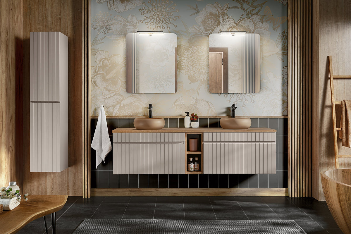 Iconic Cashmere Vanity Unit Set 60 / 80 / 100 / 120 / 140/180 cm – Configure Your Bathroom