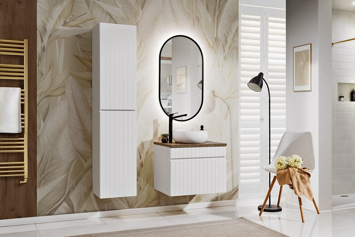 Iconic White Vanity Unit Set 60 / 80 / 100 / 120 / 140 / 180 cm – Configure Your Bathroom