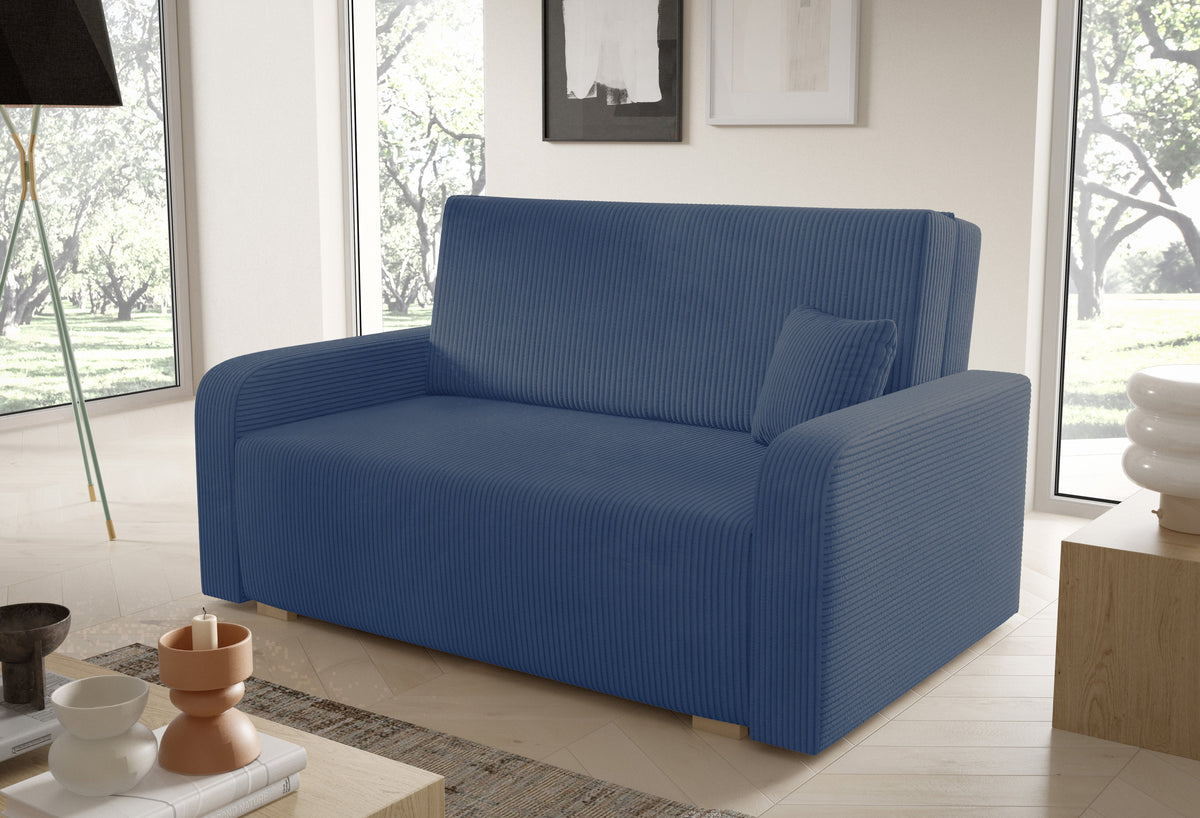 Ness III Schlafsofa – Dreisitzer mit Bettkasten – 130 cm